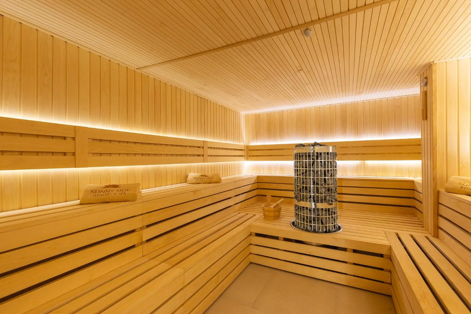 Sauna in Sunny Side Wellness Resort & Spa