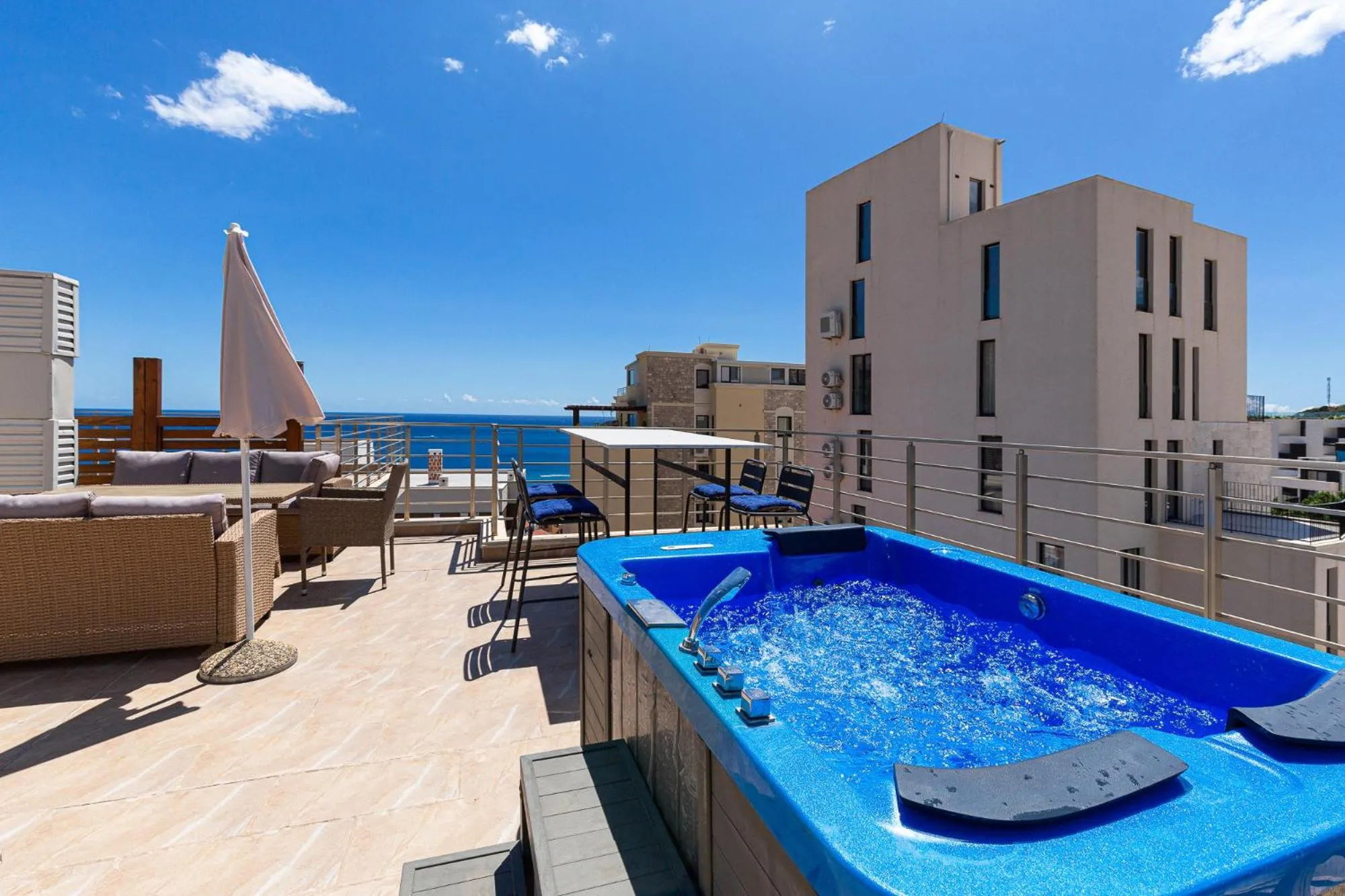 Balcony/Terrace in Sunny Side Wellness Resort & Spa