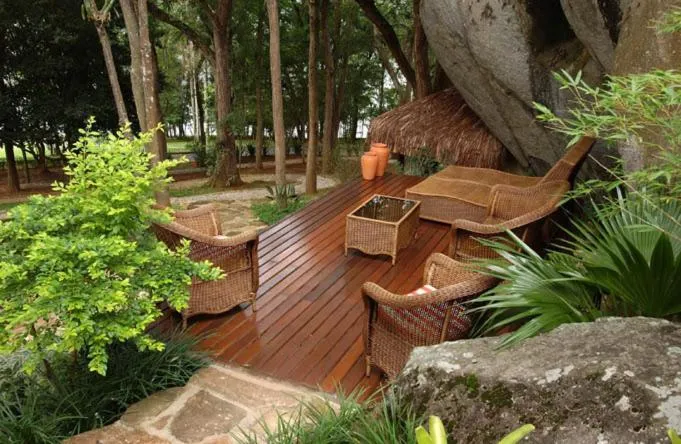 Patio in Ecoresort Refúgio Cheiro de Mato