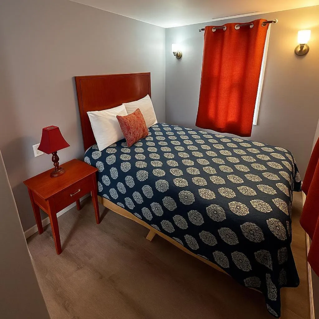 Bed in Atlantic Breeze Motel & Apartments