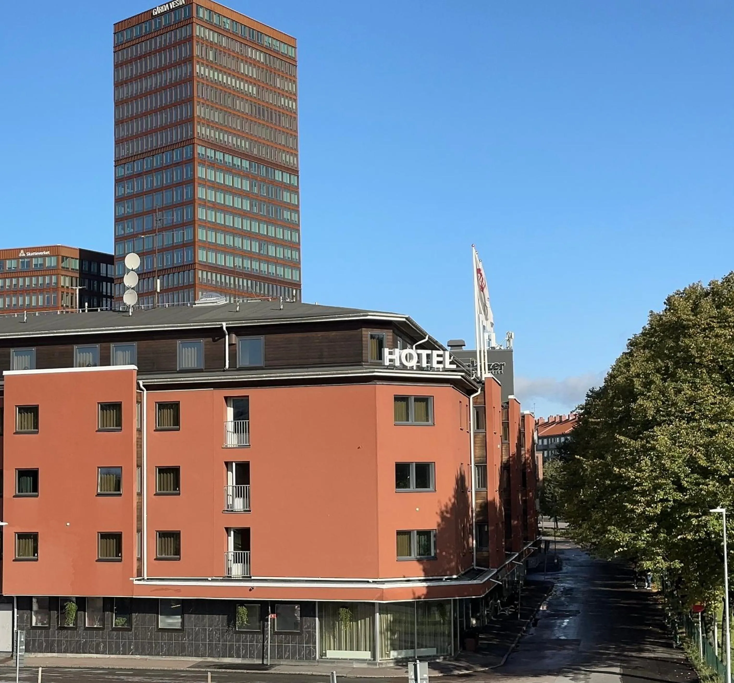 Facade/entrance in Spar Hotel Gårda