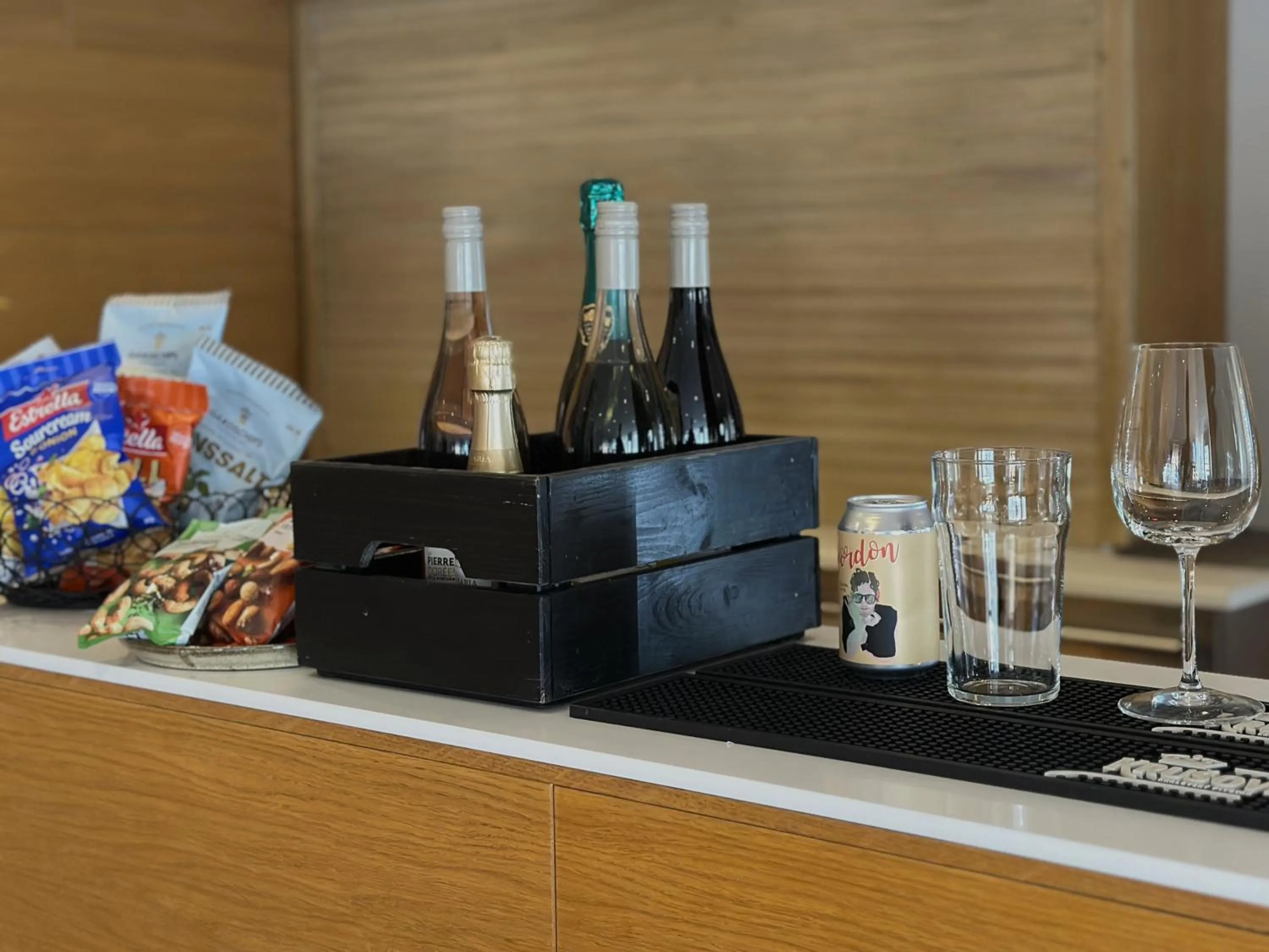 Lounge or bar in Spar Hotel Gårda