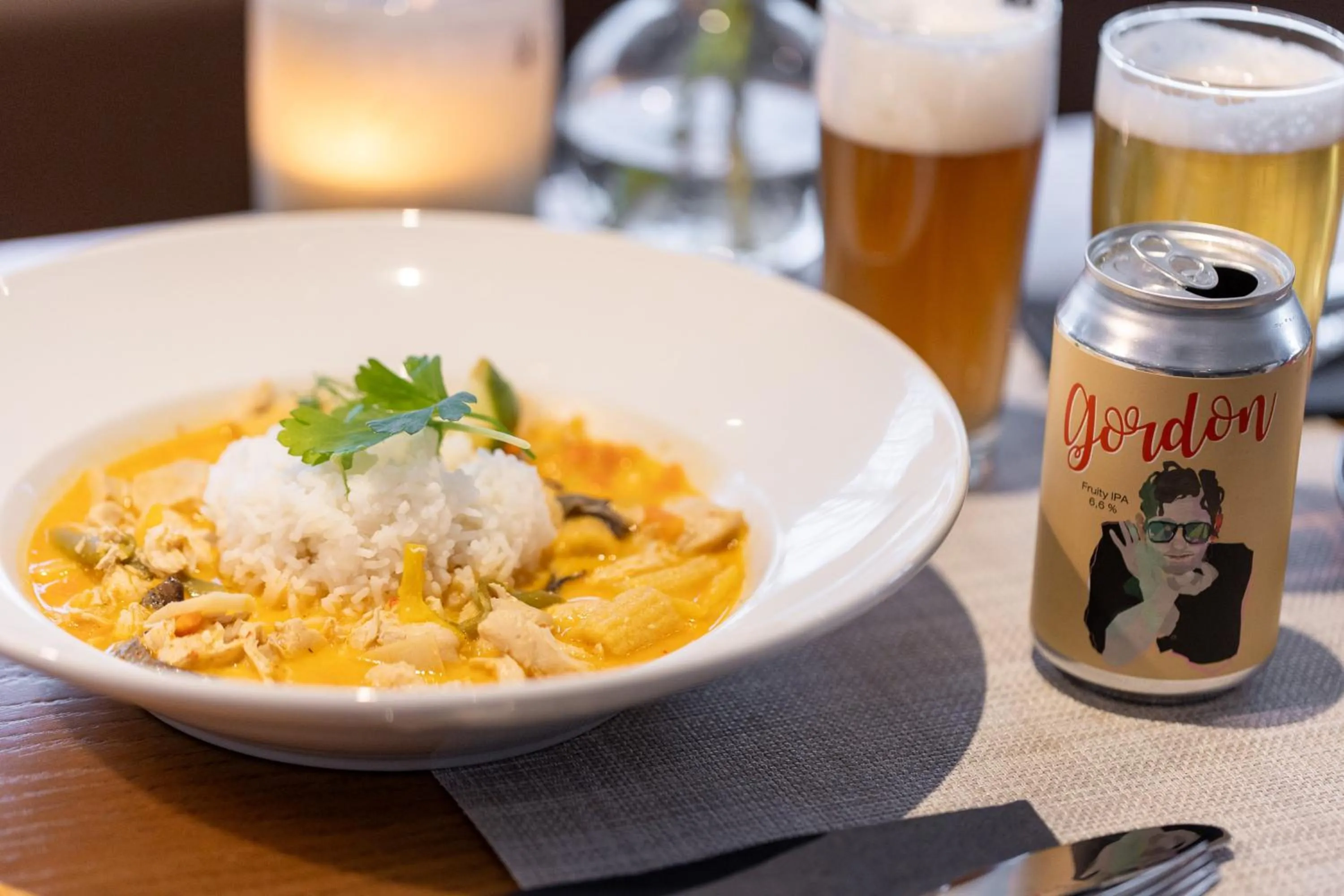 Restaurant/places to eat in Spar Hotel Gårda