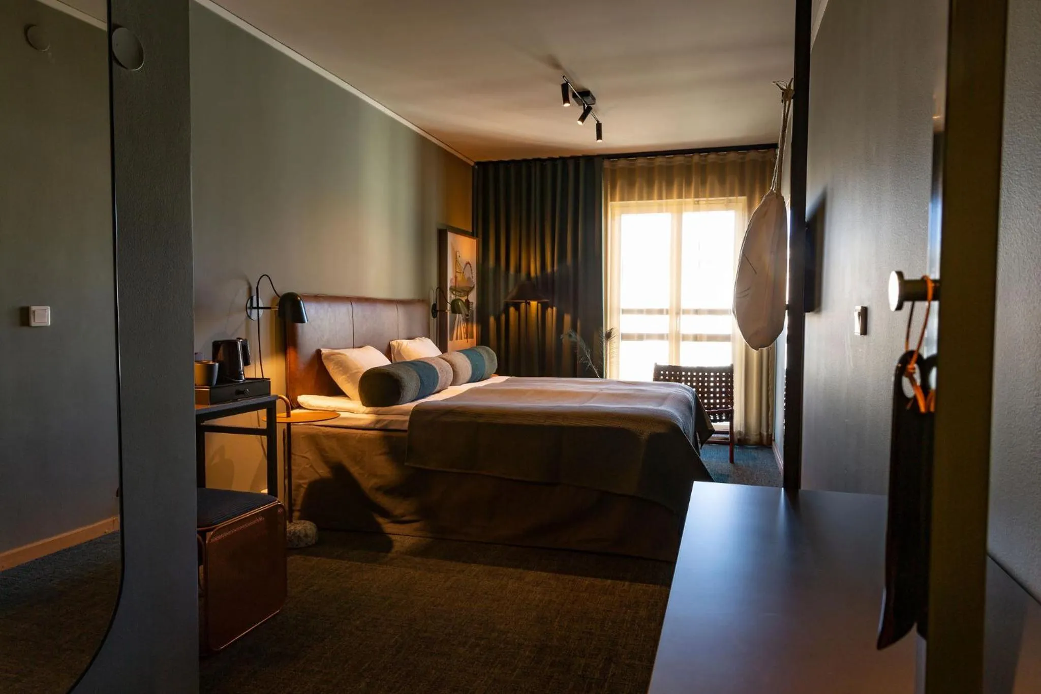 Bed in Spar Hotel Gårda