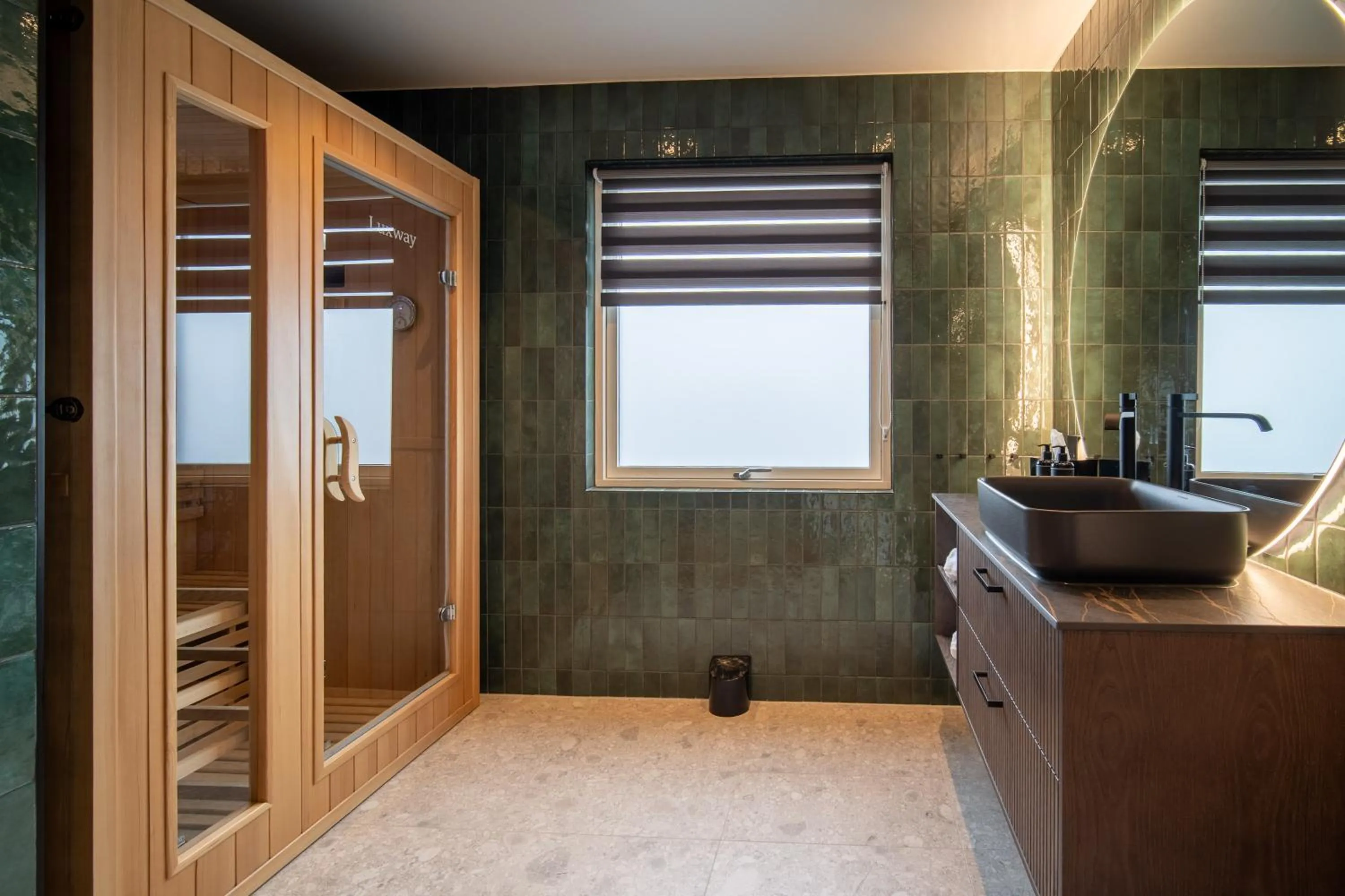 Sauna in Spar Hotel Gårda