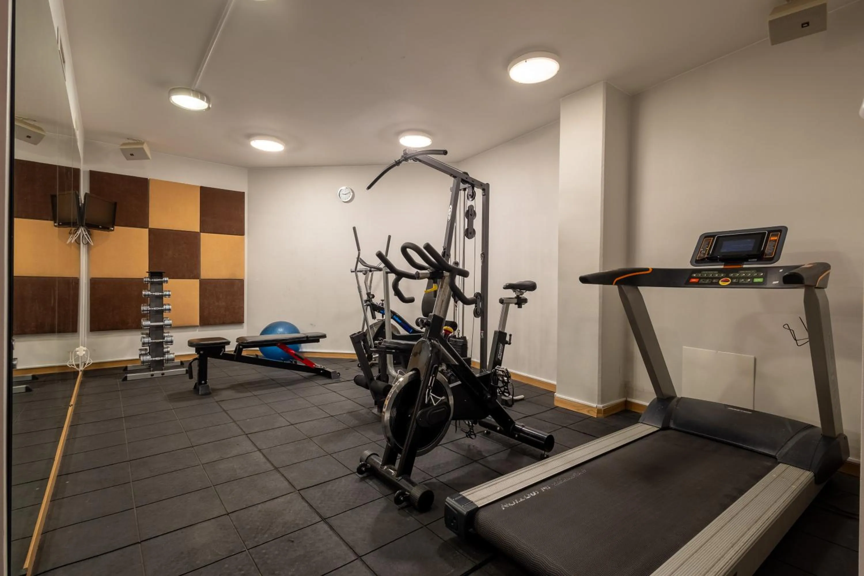 Fitness centre/facilities in Spar Hotel Gårda