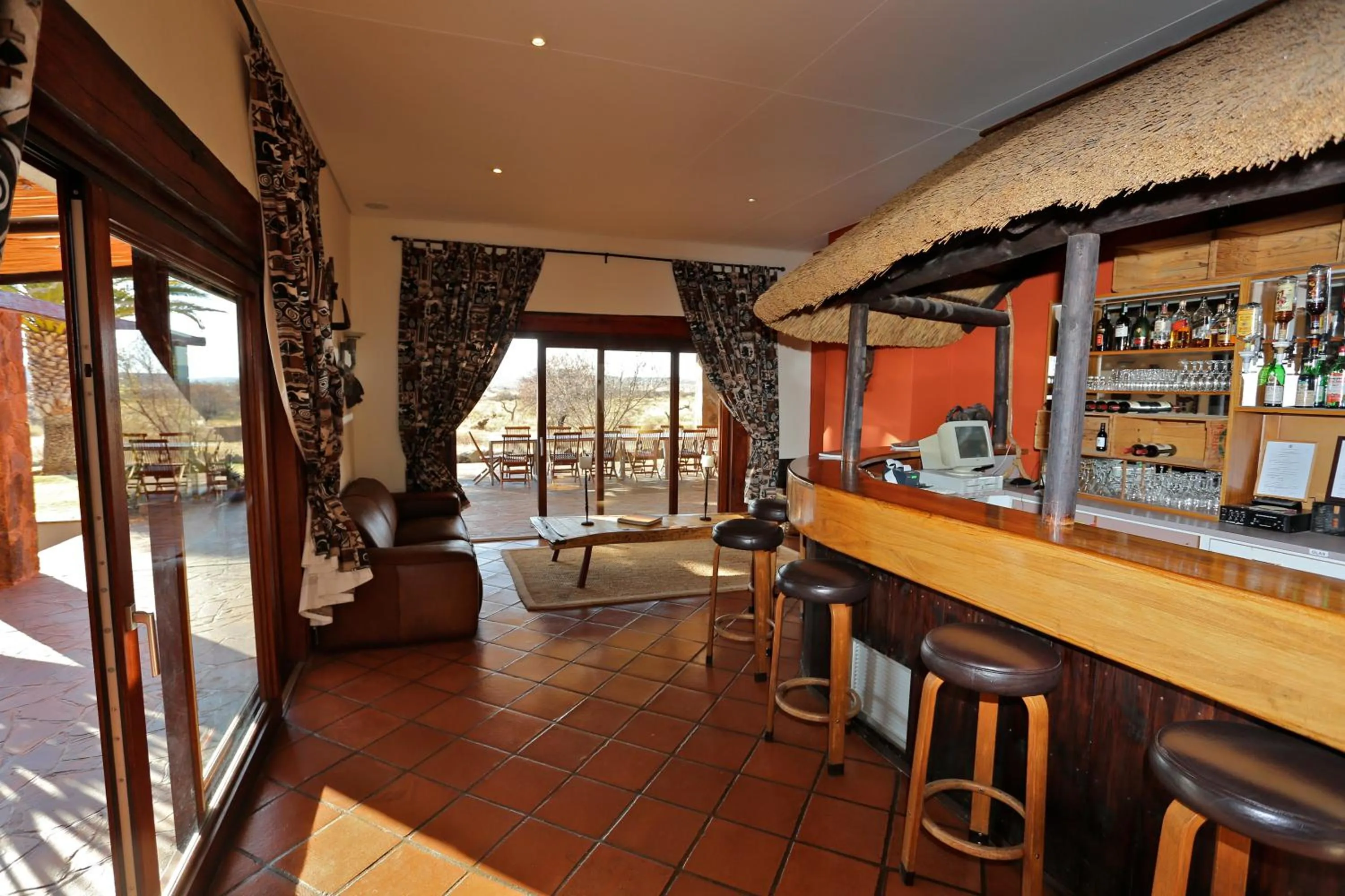 Lounge or bar in Auas Safari Lodge