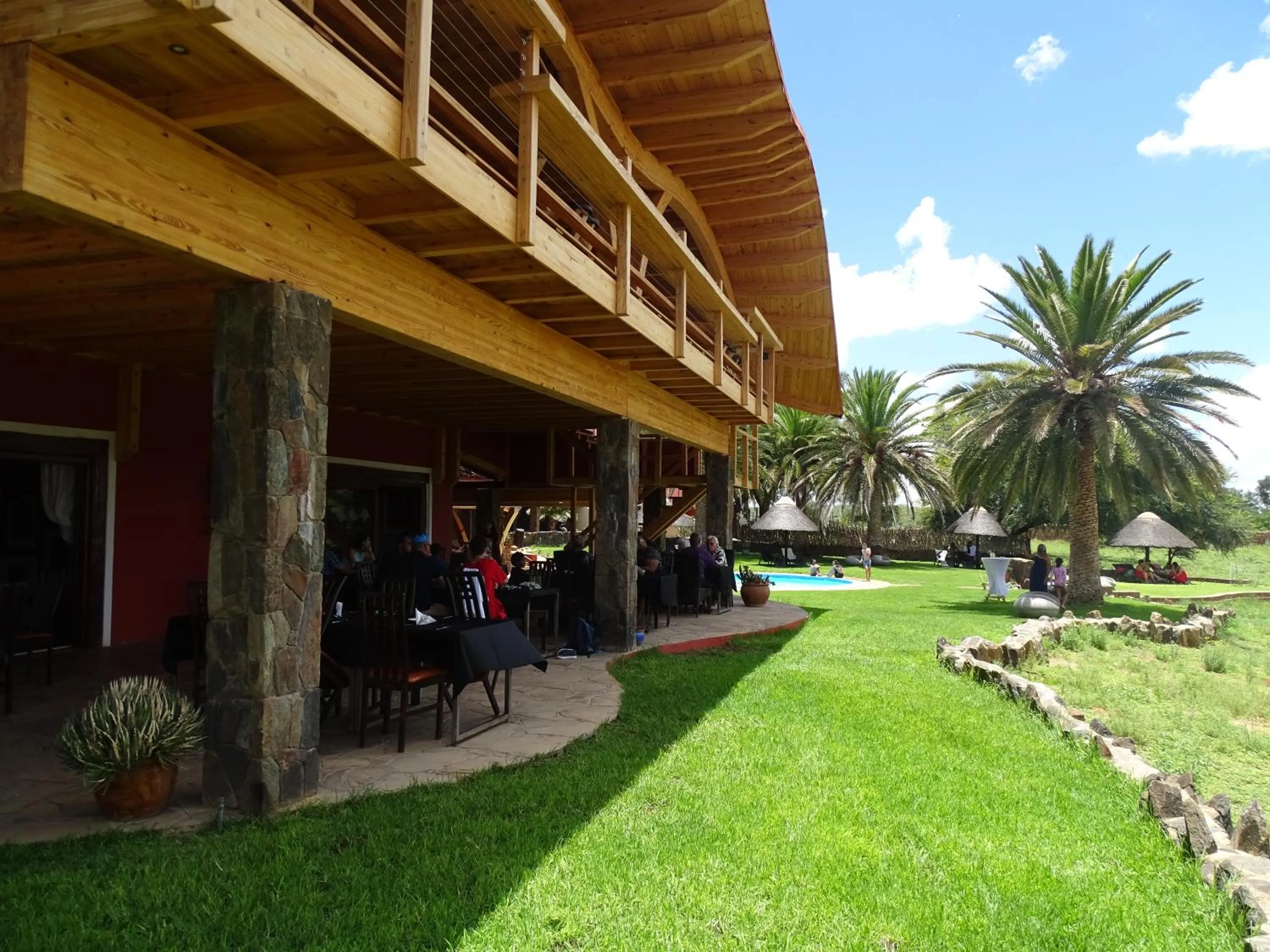 Property building in Auas Safari Lodge