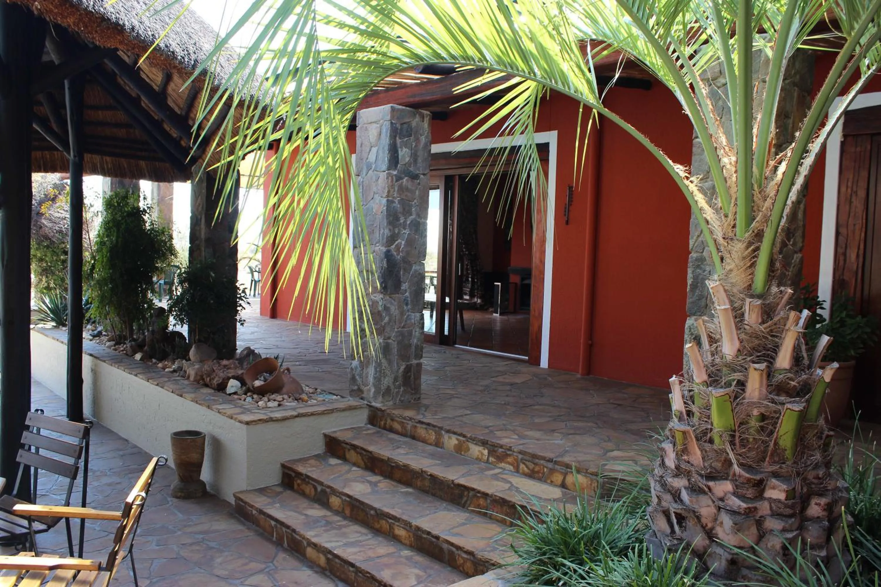 Balcony/Terrace in Auas Safari Lodge