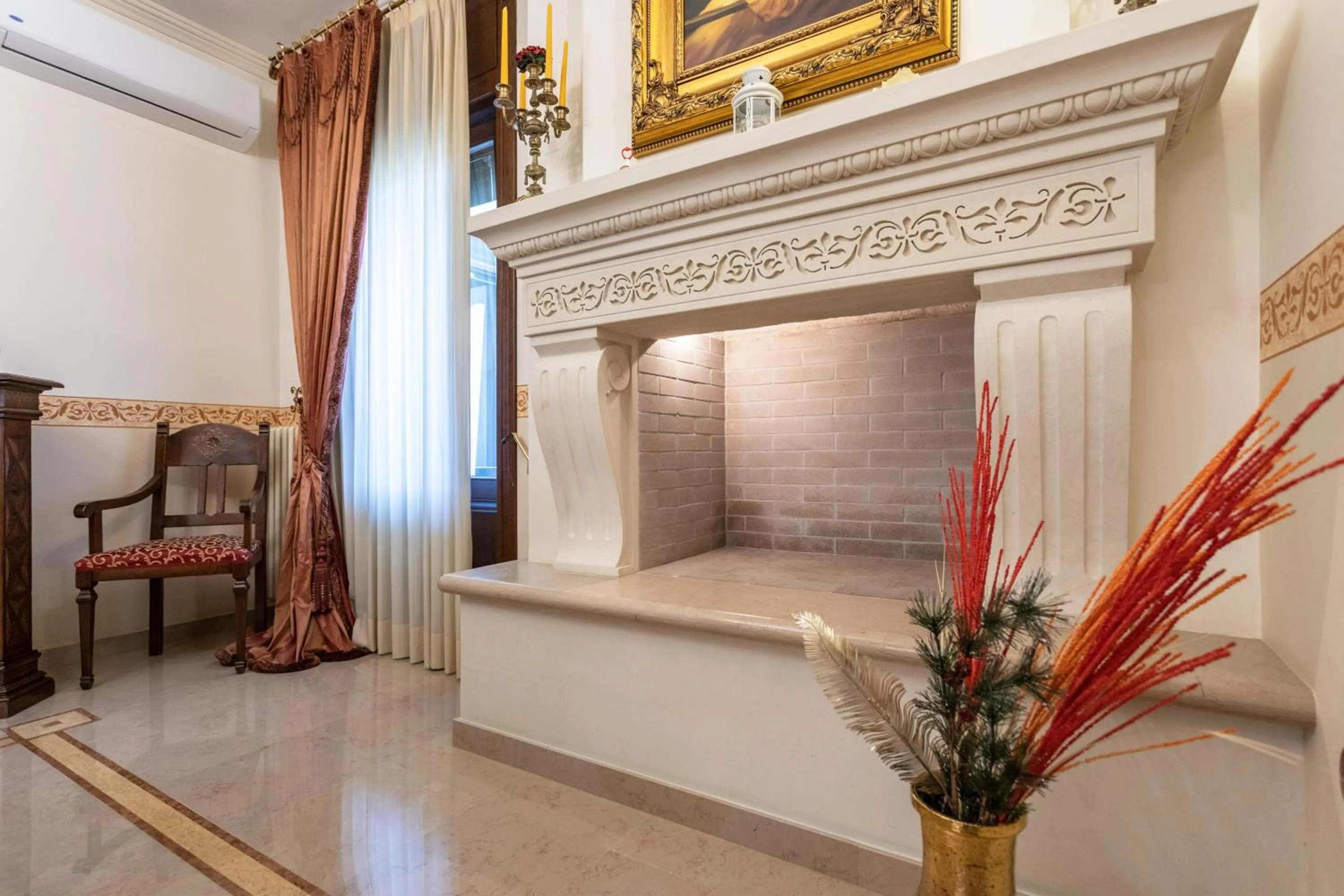 Decorative detail in B&B Domus Japigia