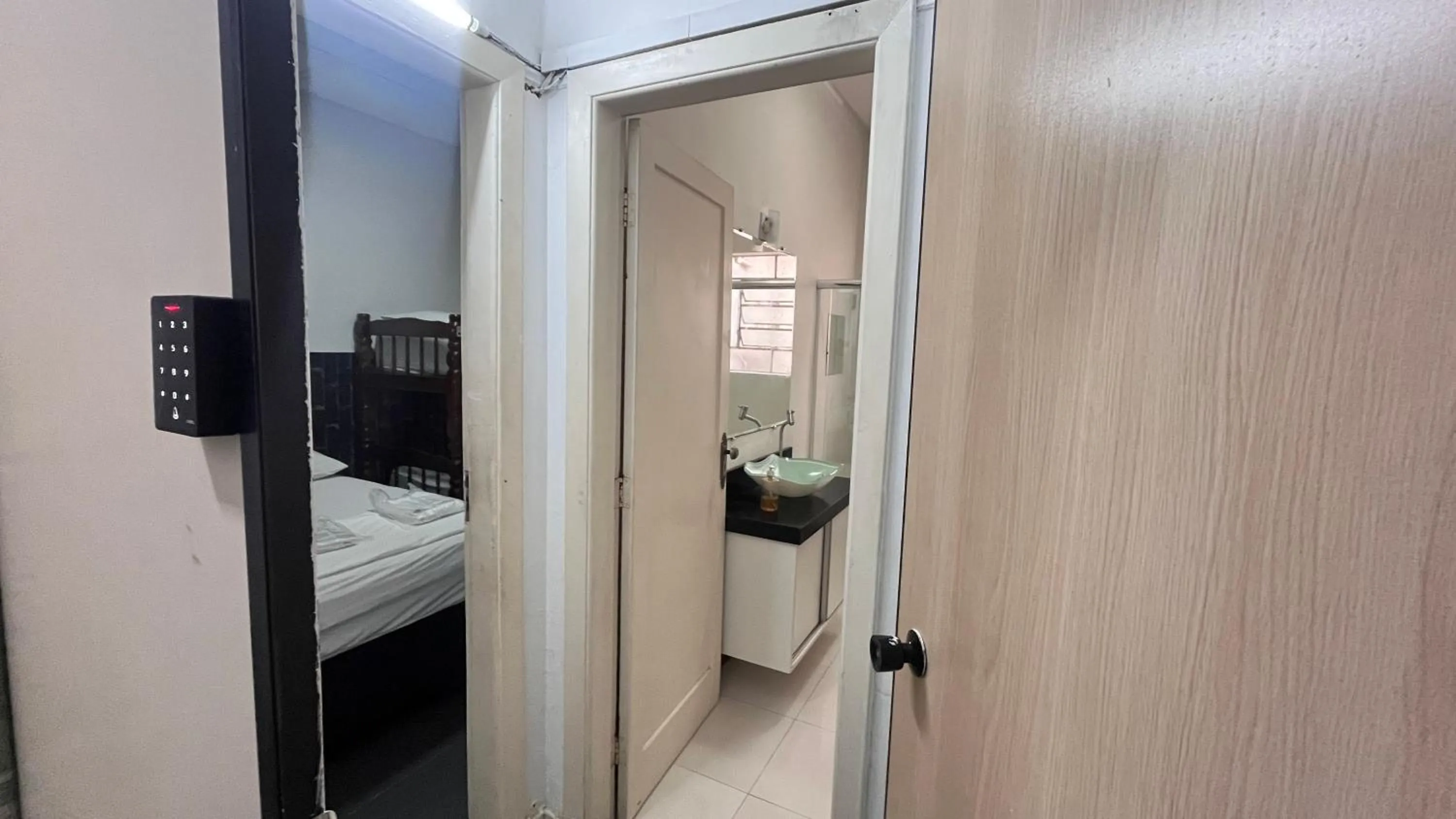 Bathroom in COACHHOSTEL7