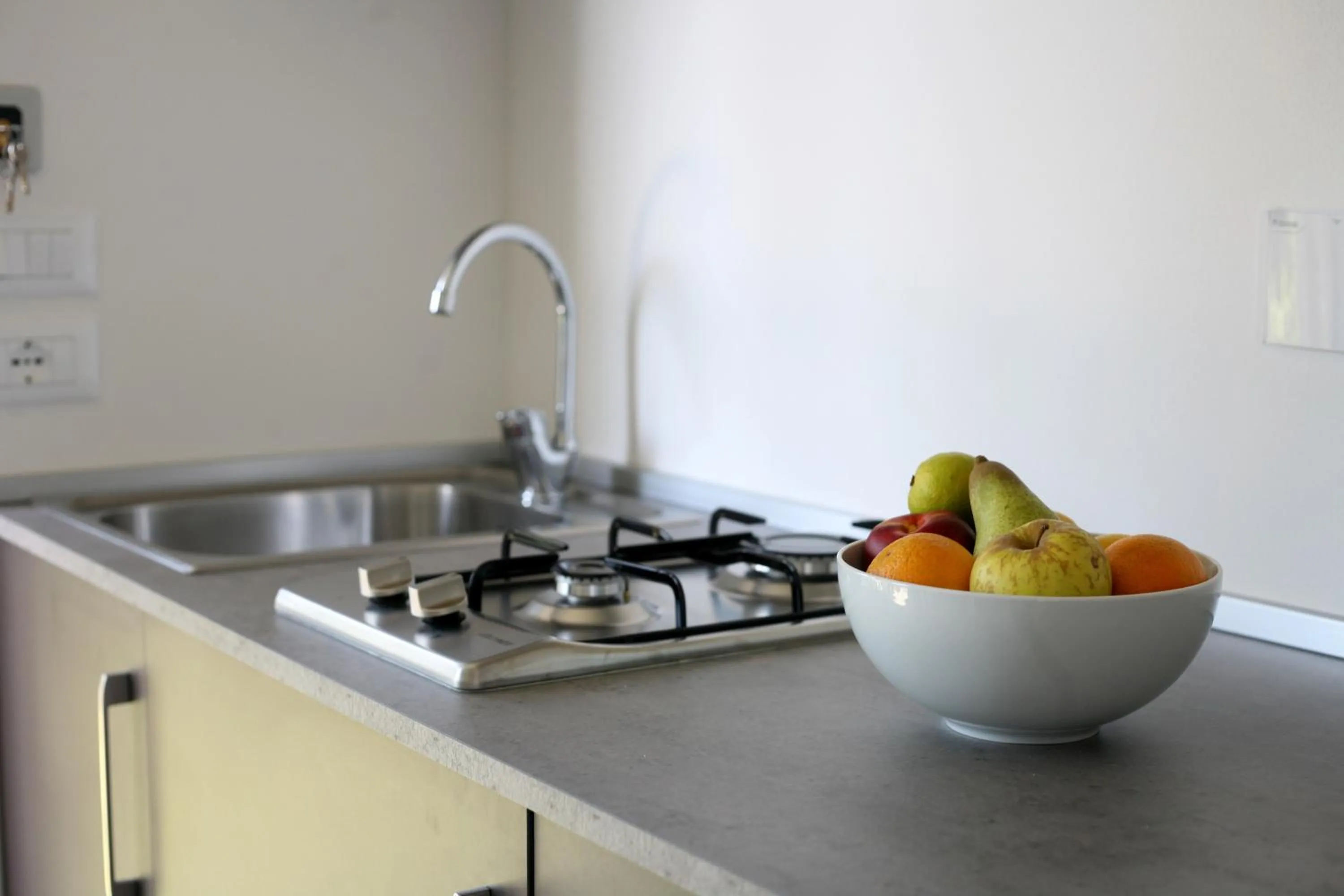 Kitchen or kitchenette in Camping Village Panoramico Fiesole