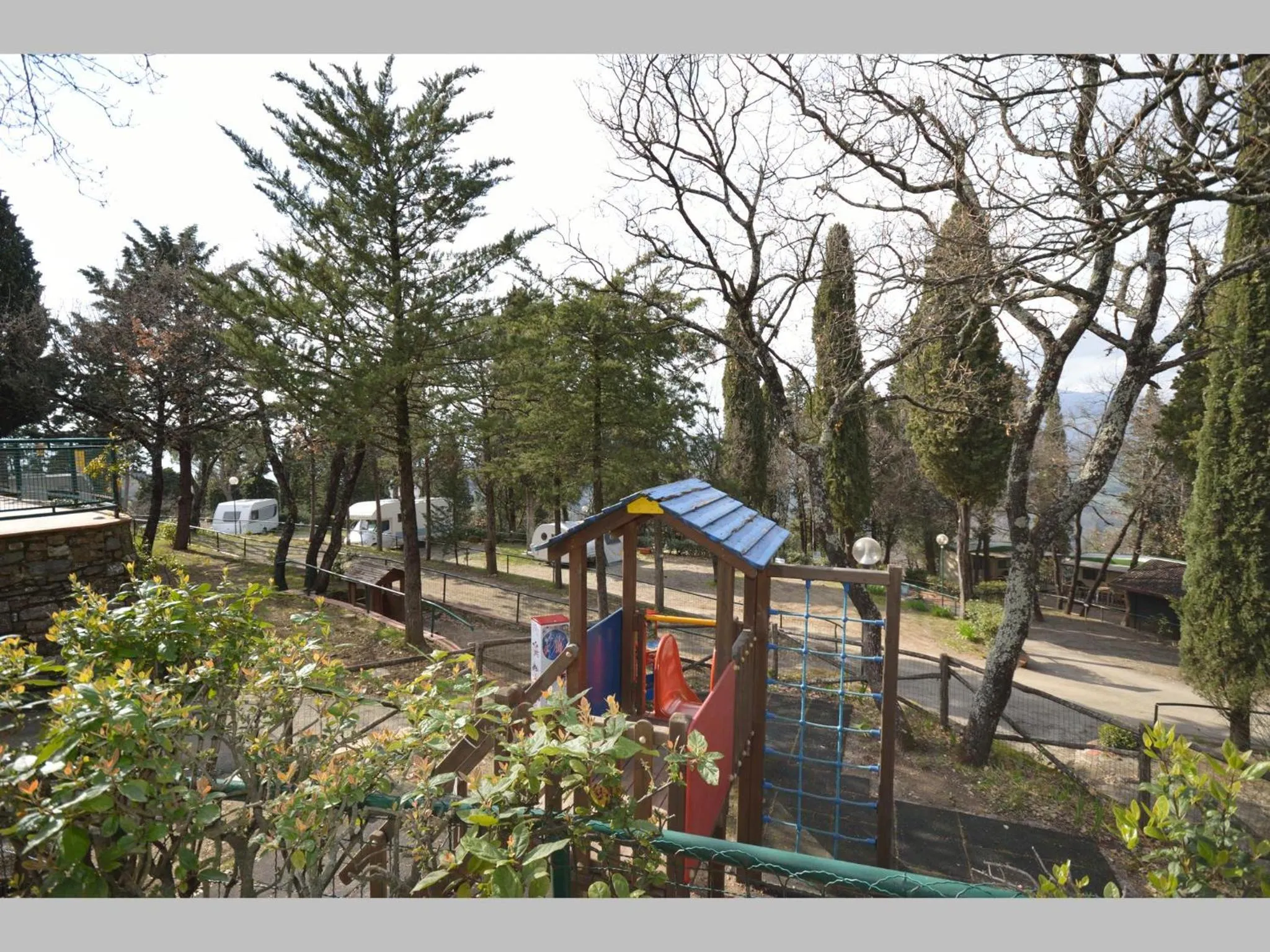 Children play ground in Camping Village Panoramico Fiesole