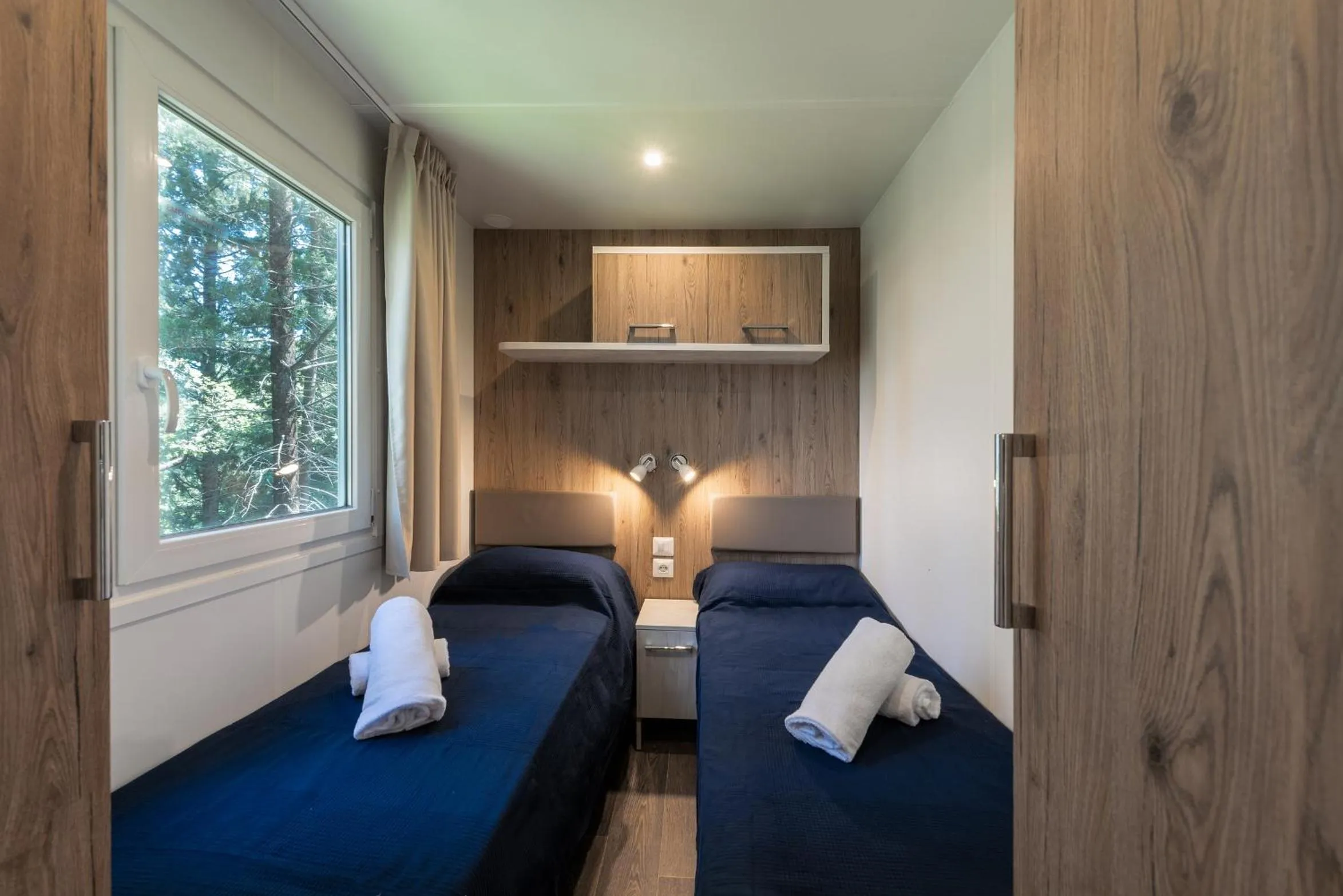 Bed in Camping Village Panoramico Fiesole