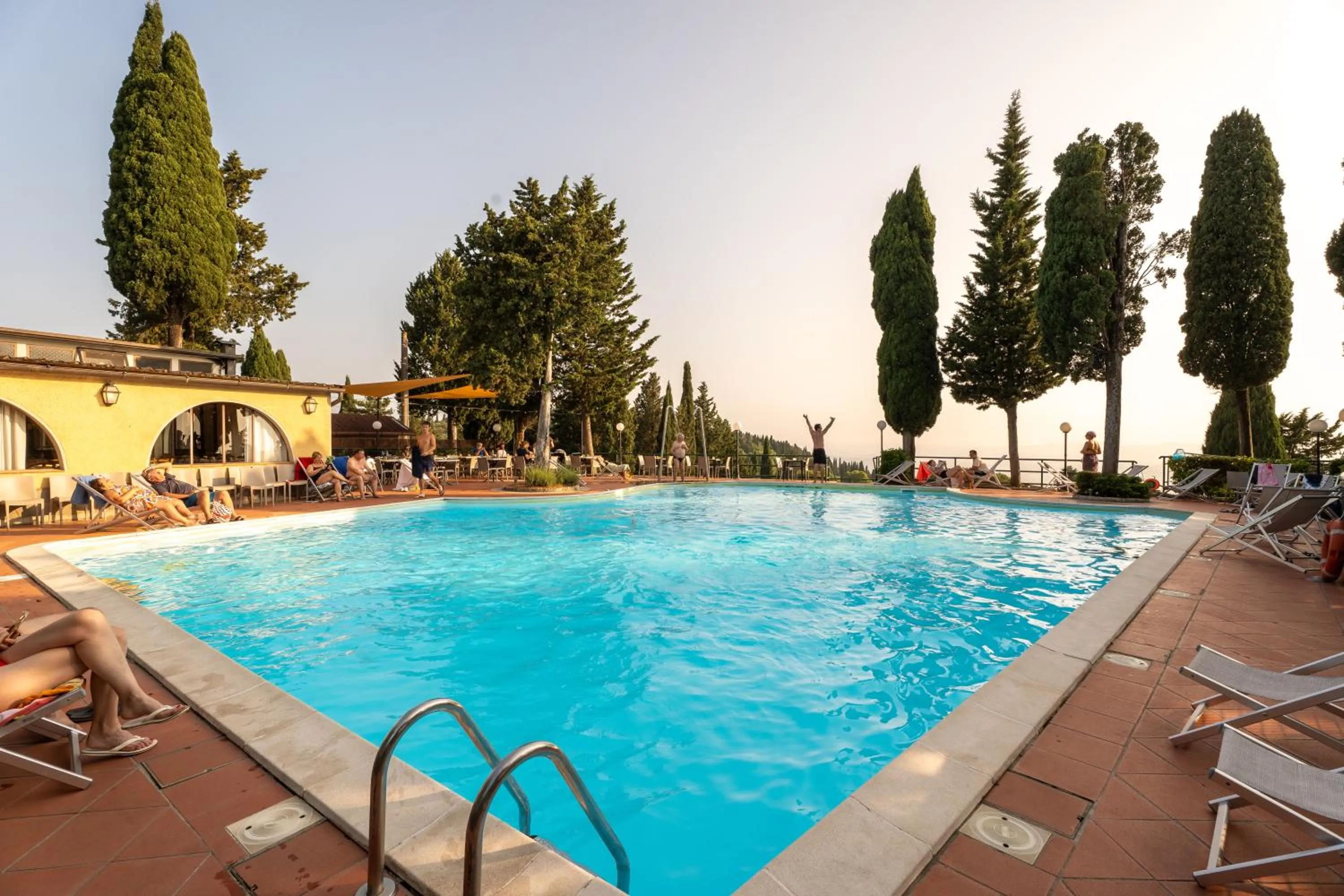 Swimming pool in Camping Village Panoramico Fiesole