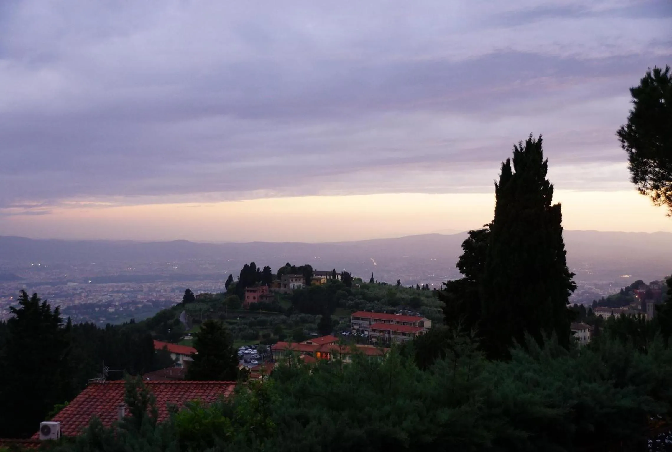 Balcony/Terrace in Camping Village Panoramico Fiesole