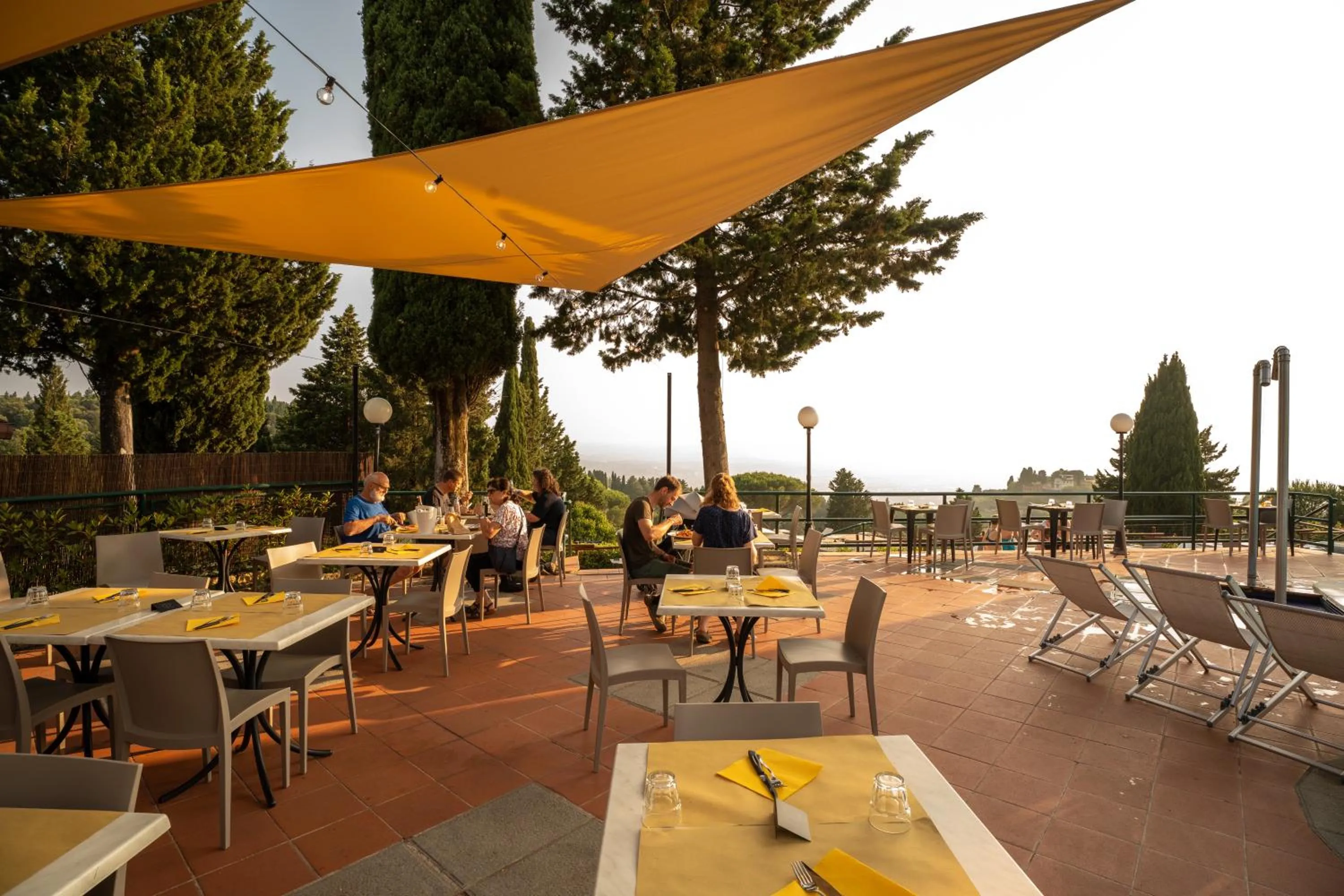 Restaurant/places to eat in Camping Village Panoramico Fiesole