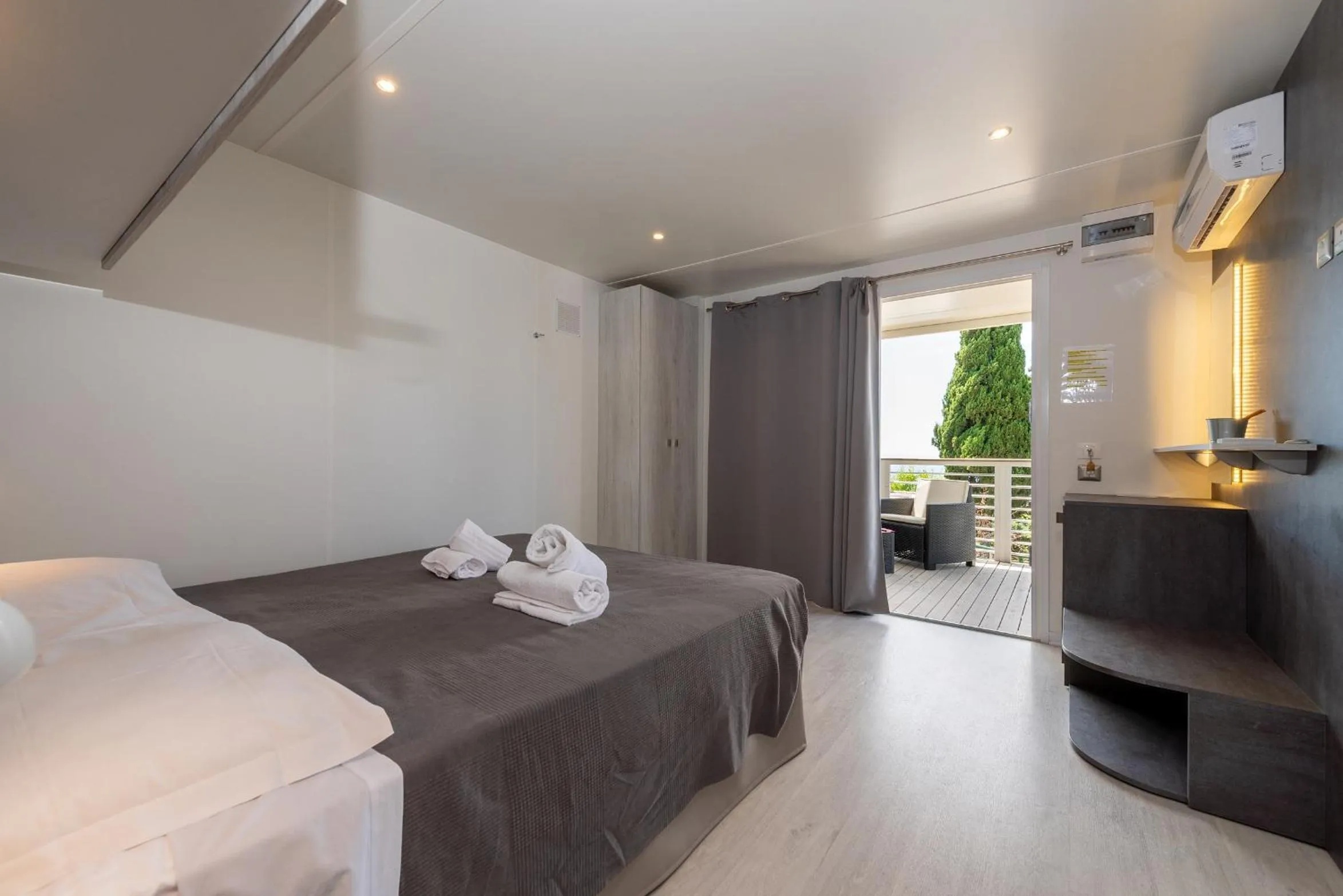 Bedroom, Bed in Camping Village Panoramico Fiesole