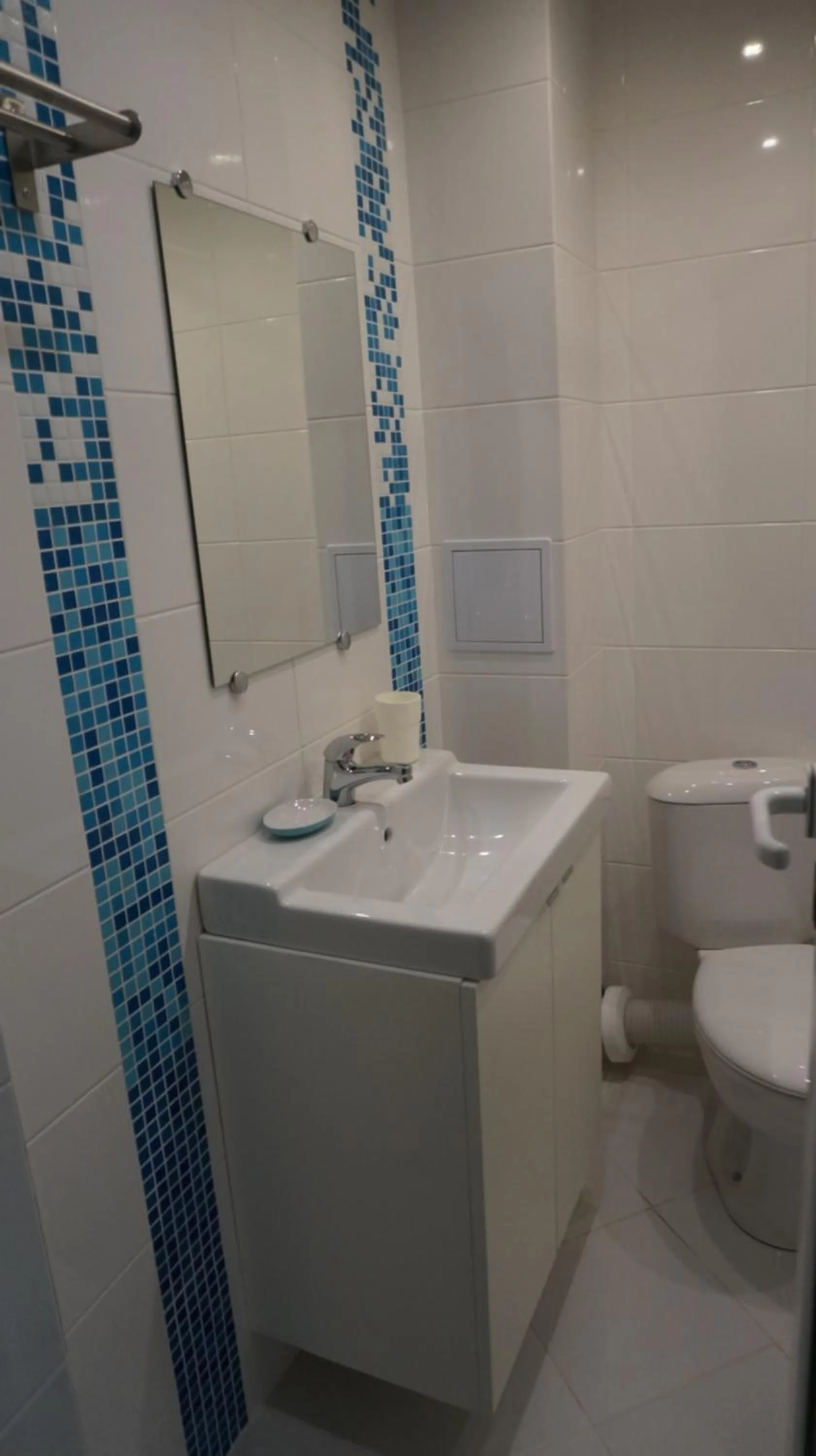 Bathroom in Lilia 2 Family Hotel