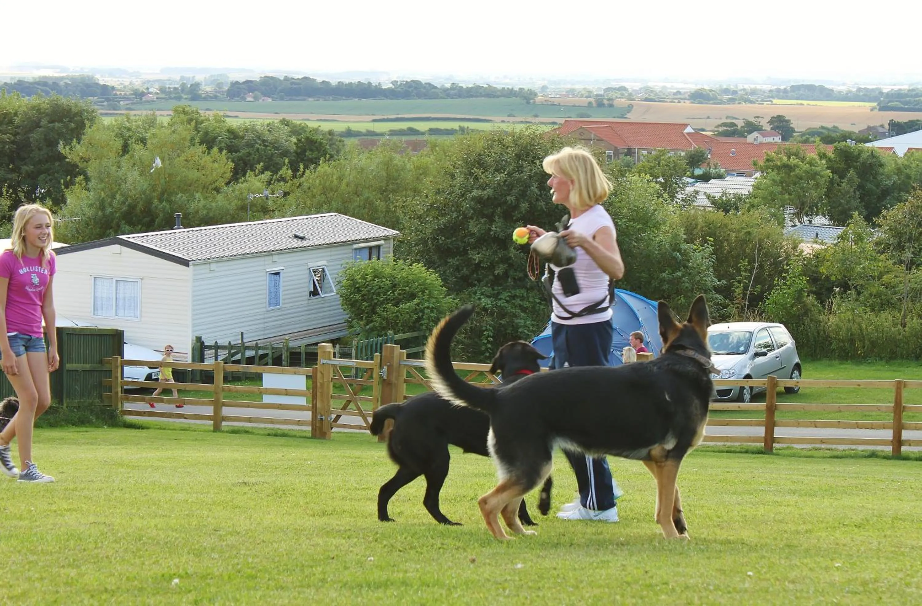 Pets in Crows Nest Caravan Park