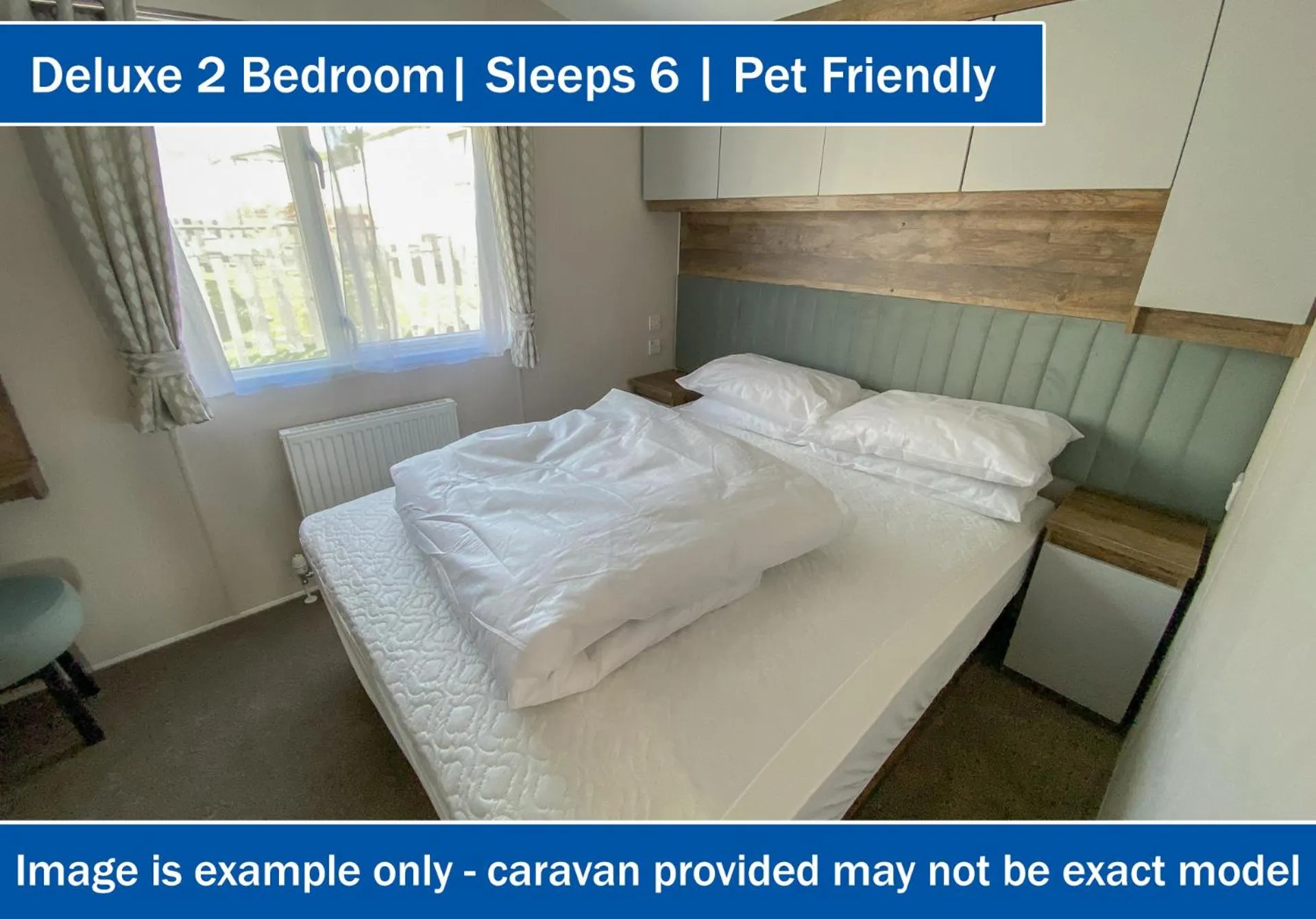 Bed in Crows Nest Caravan Park