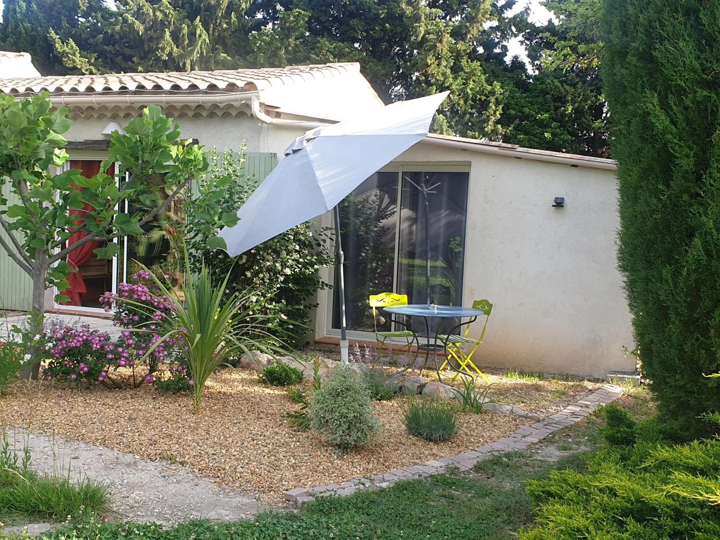 Garden in La Gourmandine