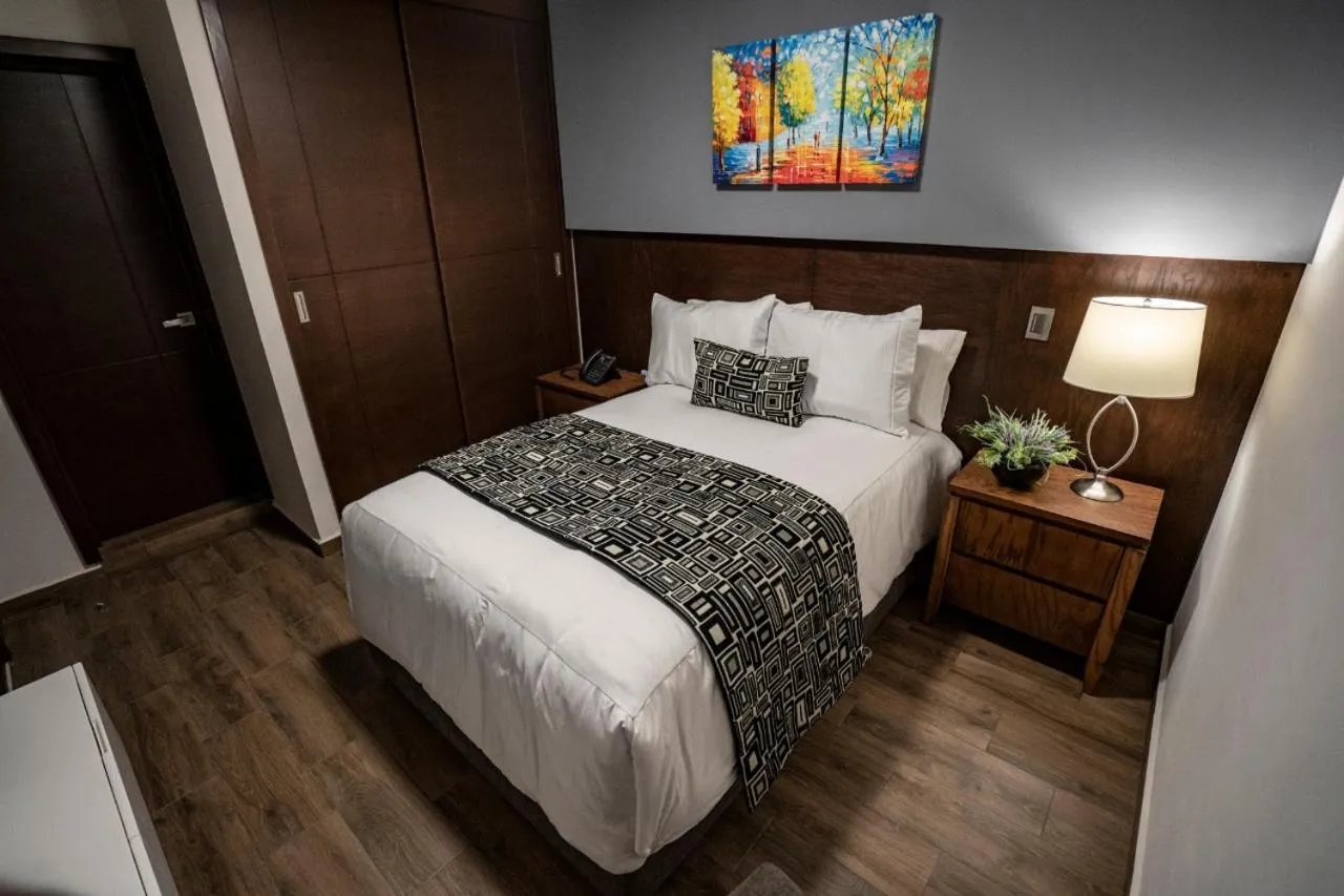 Bed in Hotel Corral Grande