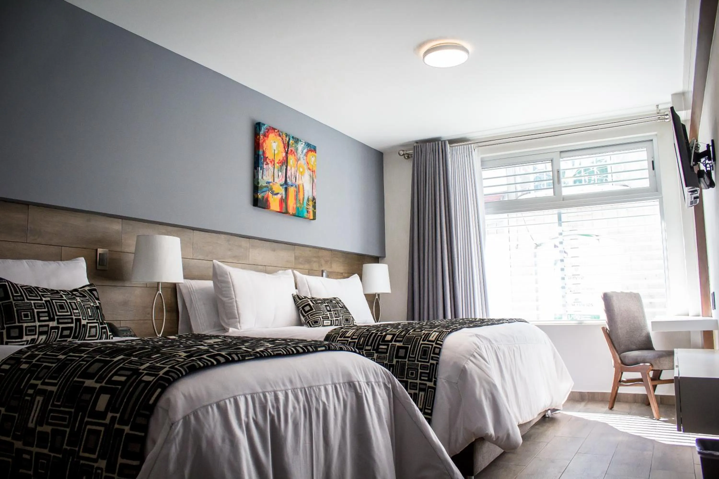 Bed in Hotel Corral Grande