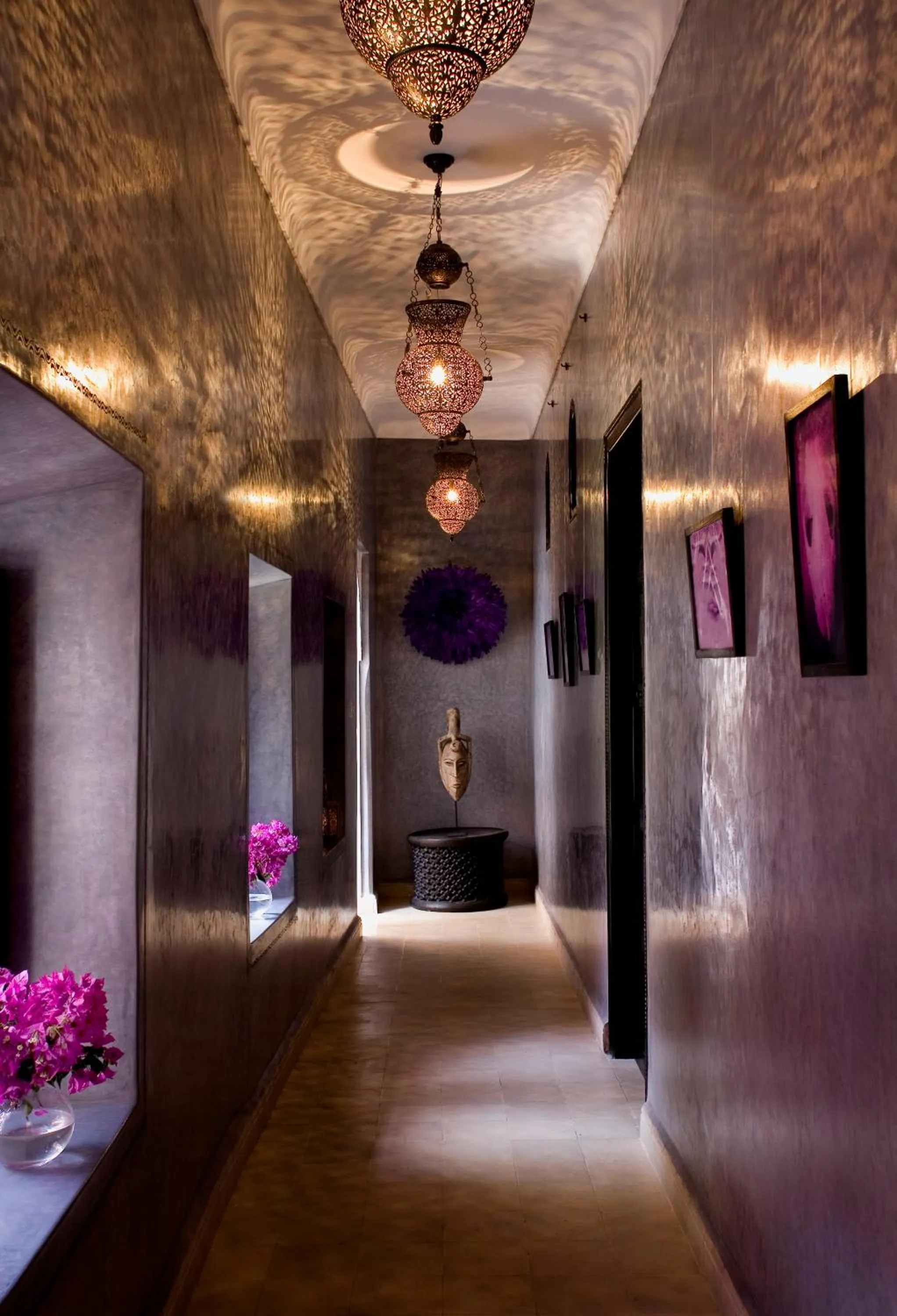 Decorative detail in Riad Meriem