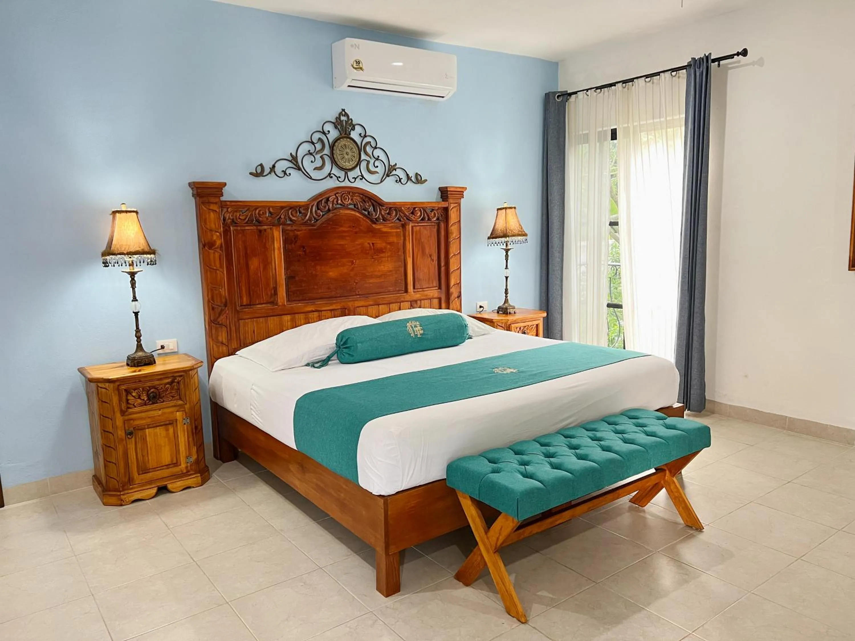 Bedroom, Bed in Hotel Fundadores