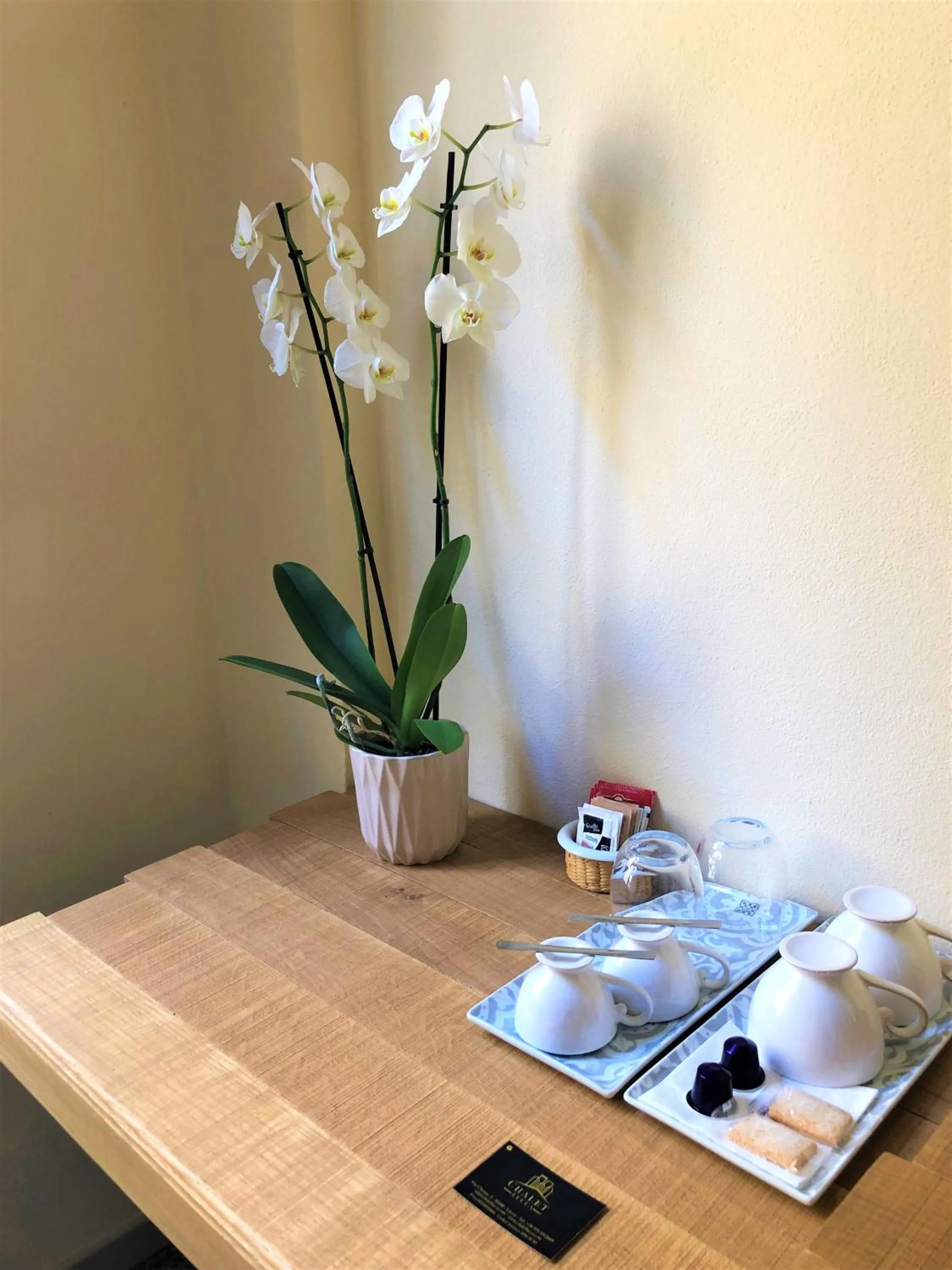 Coffee/tea facilities in Chalet Lucca