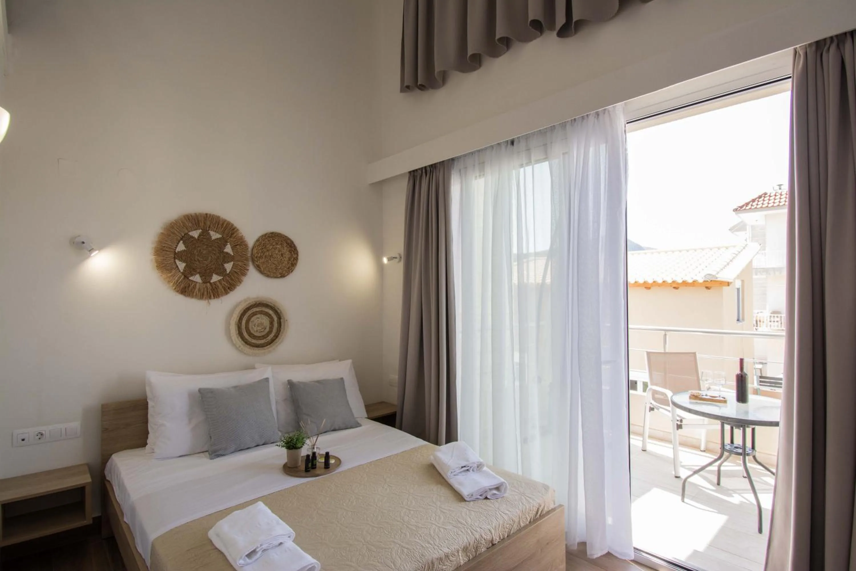 Bed in Michalianna Suites "by Checkin"