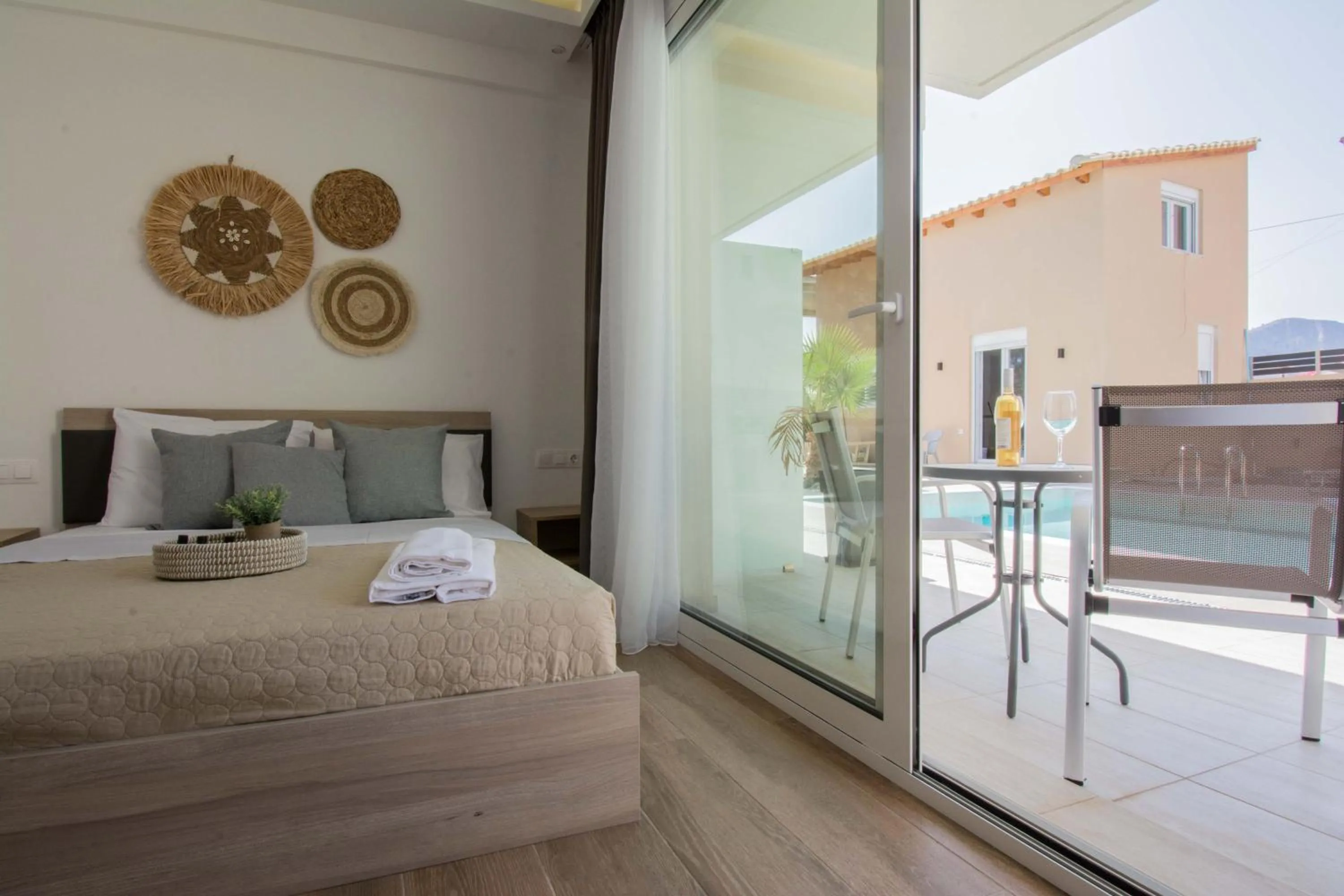 Bed in Michalianna Suites "by Checkin"