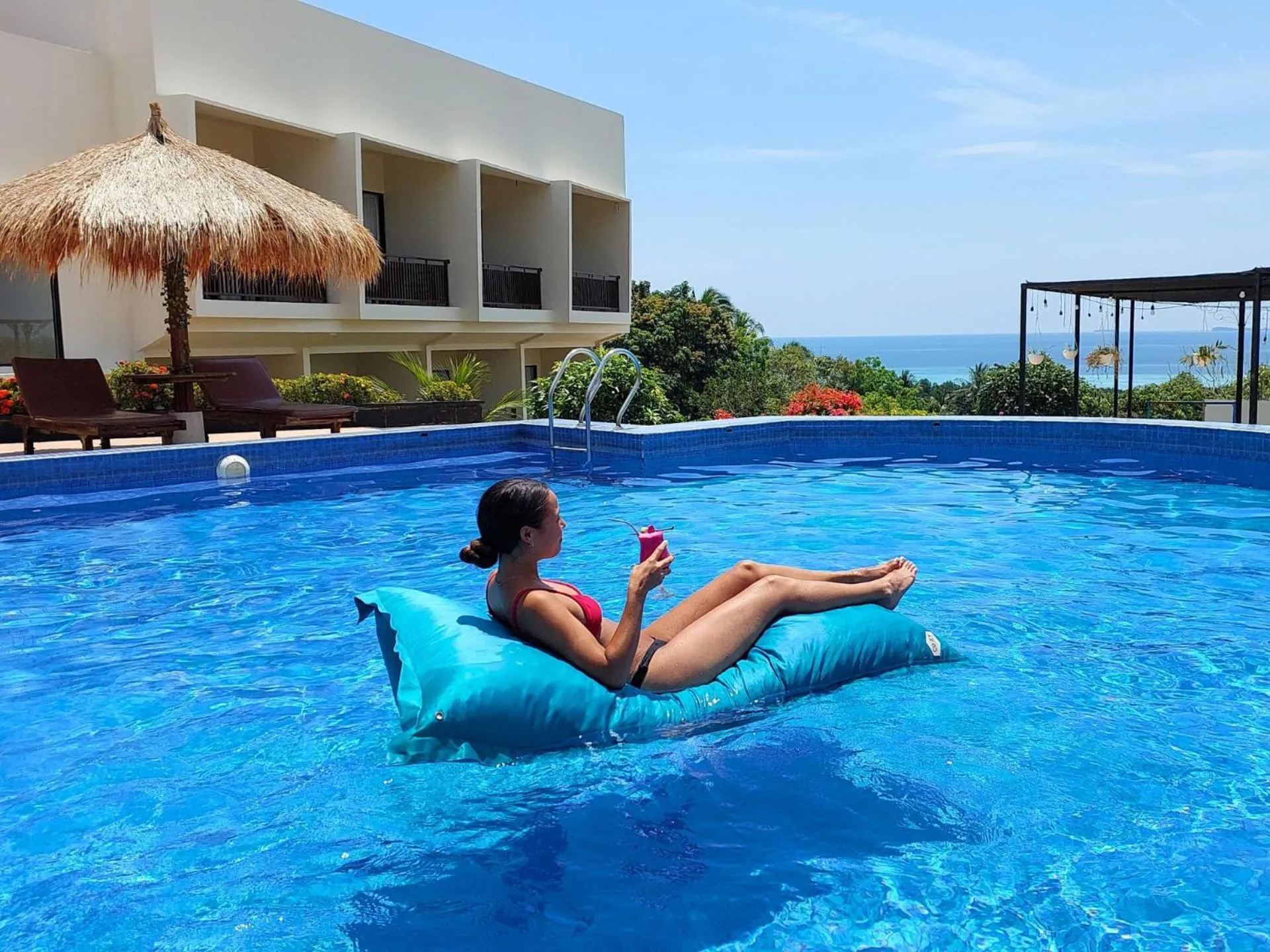 Sea view in The Happinezz Hills Hotel