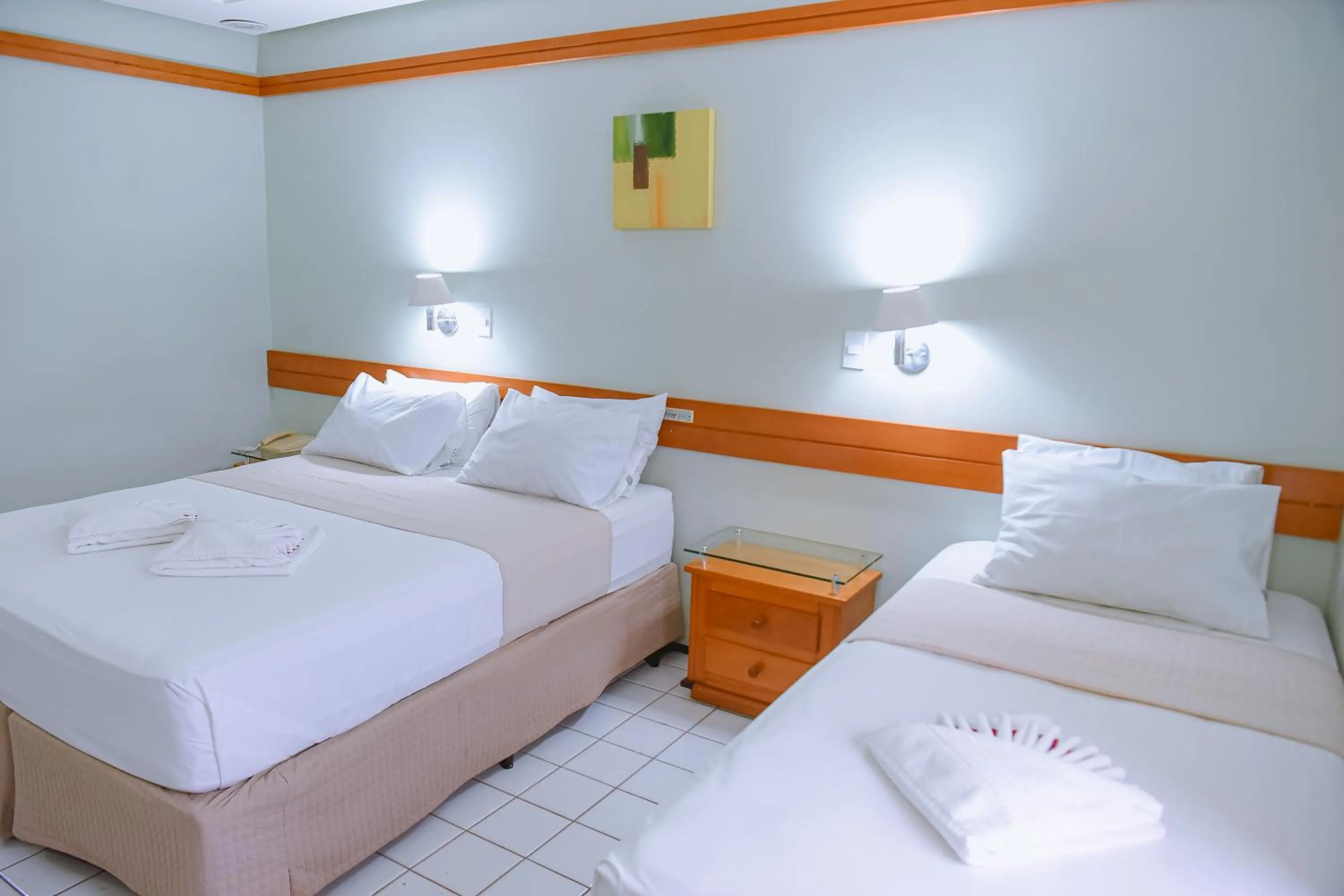 Bed in Hotel Praia Ponta d'Areia