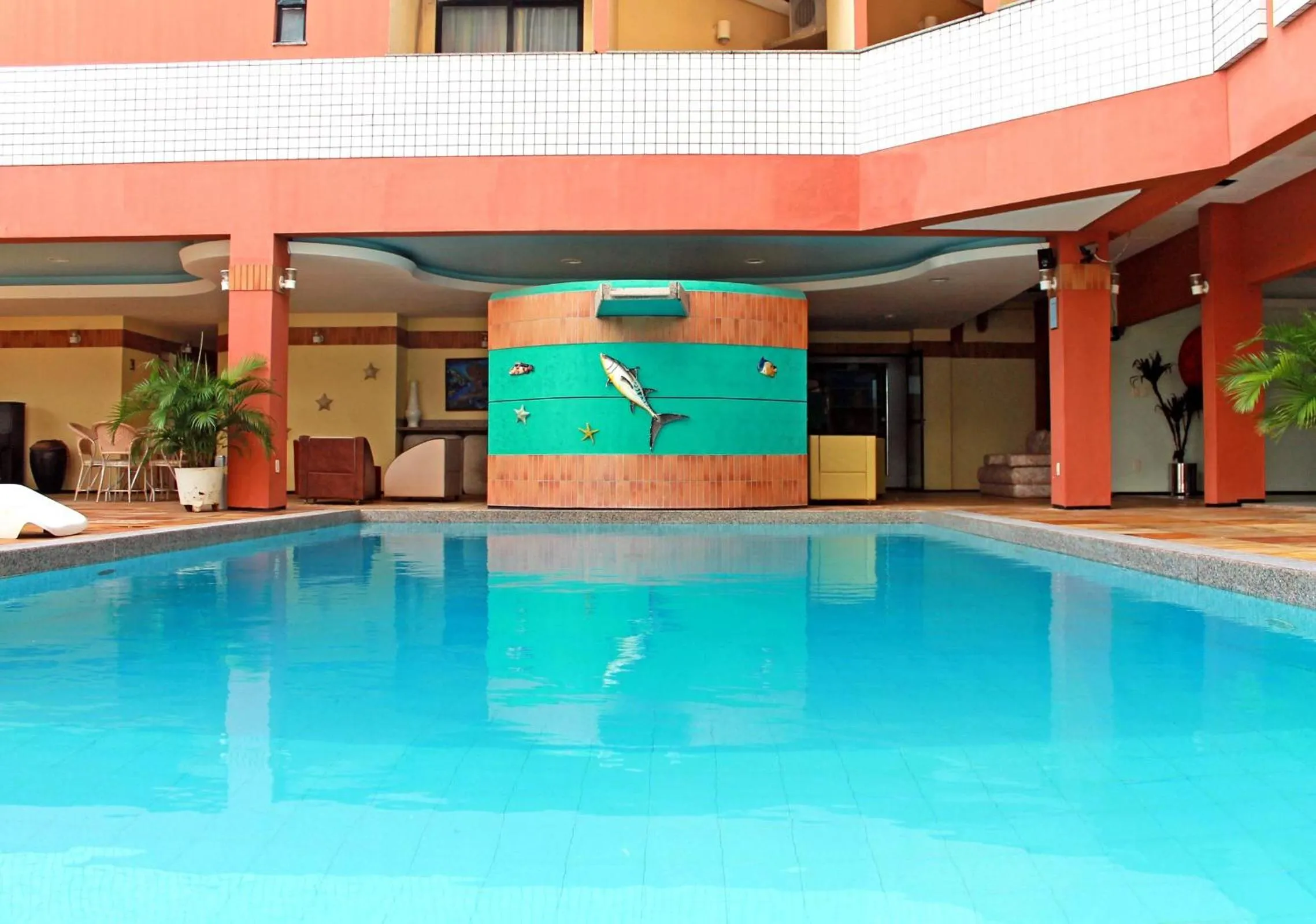 Swimming pool in Hotel Praia Ponta d'Areia
