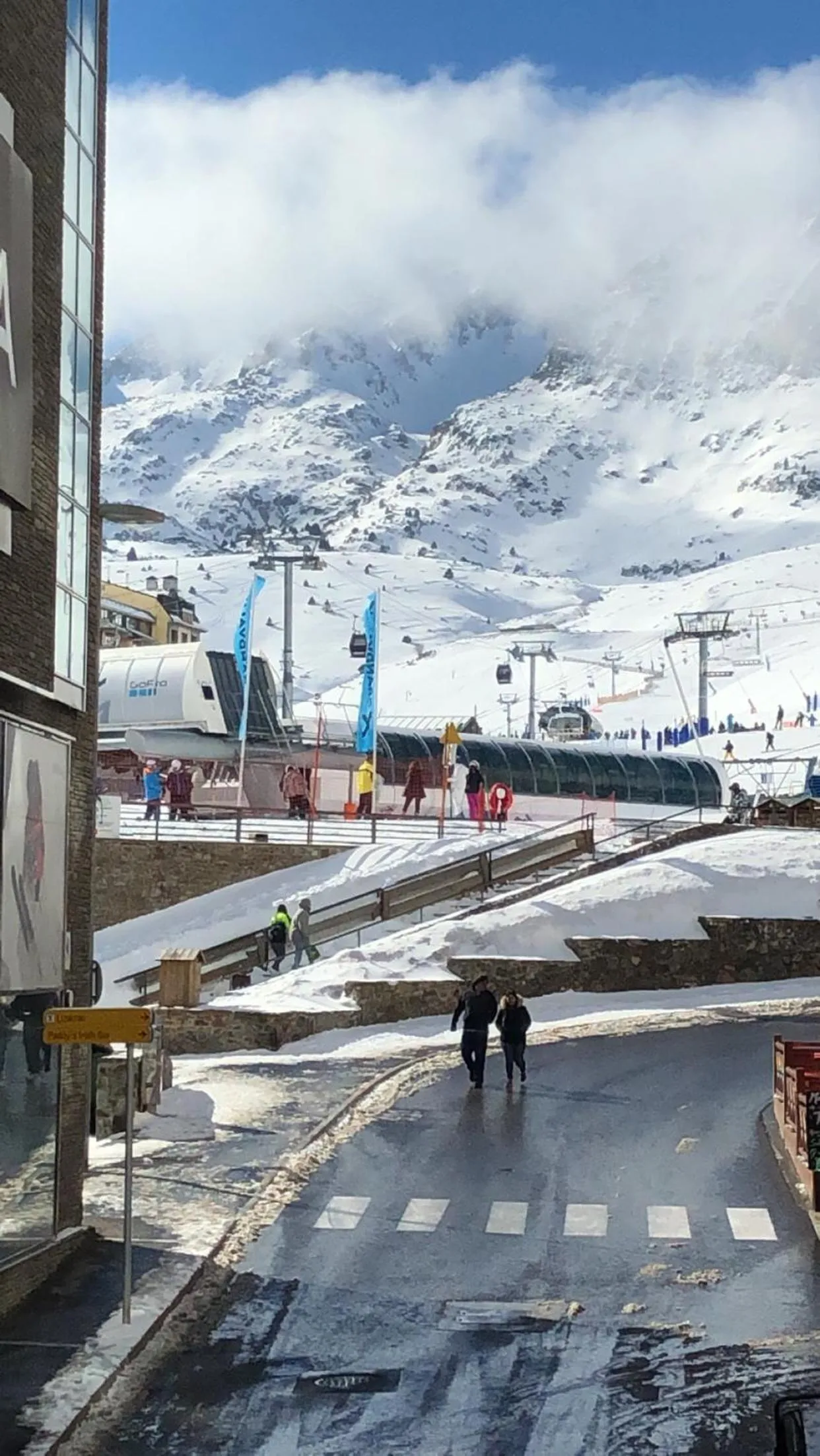 Mountain view in Hotel Mirtil