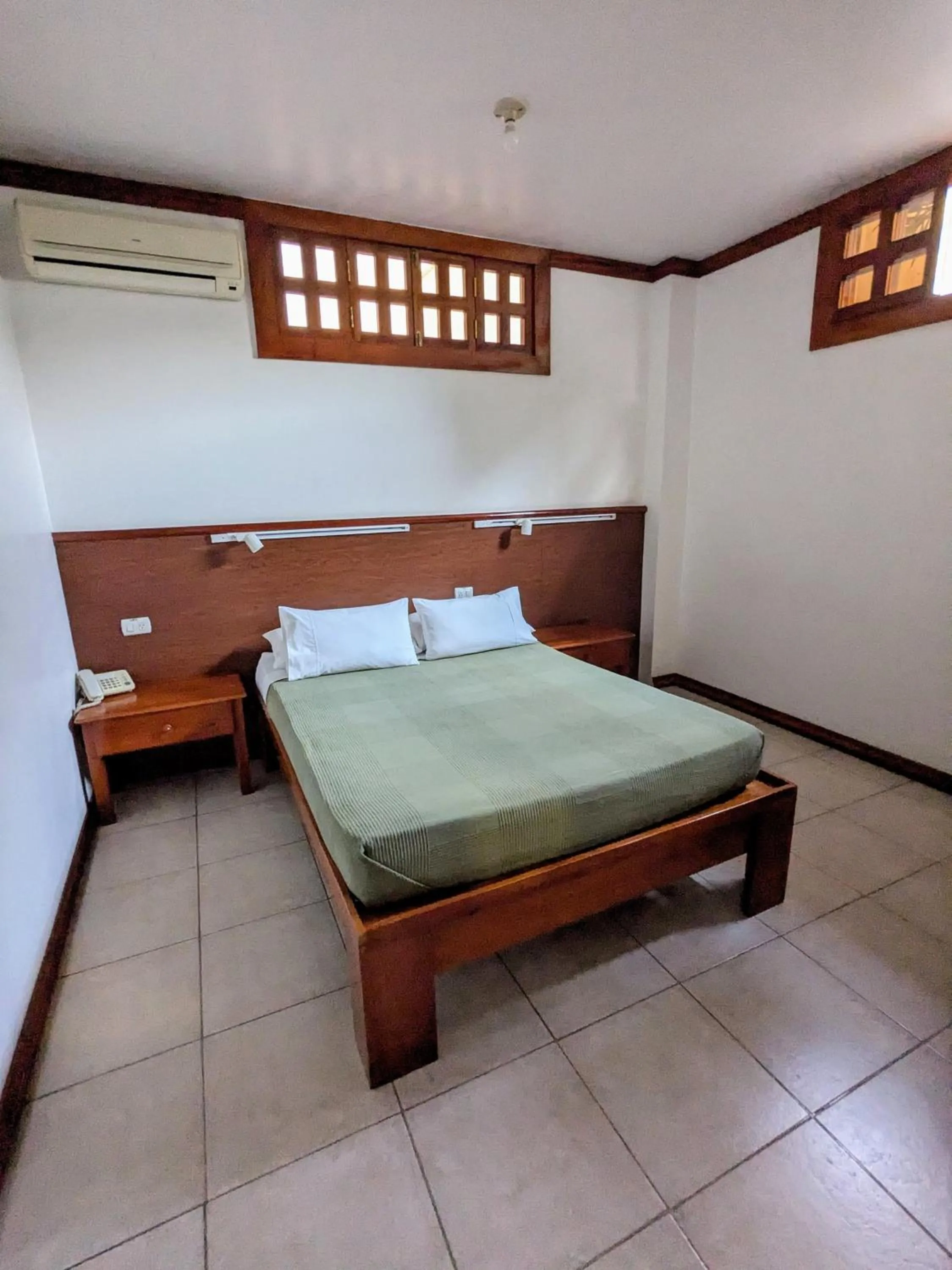 Bed in Hostal Macaw