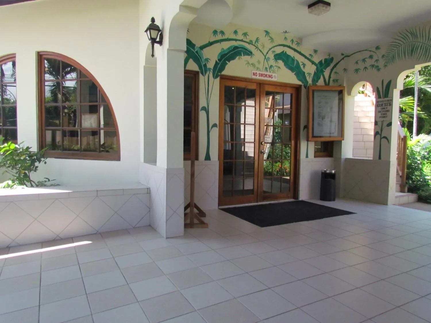 Facade/entrance in Coco La Palm
