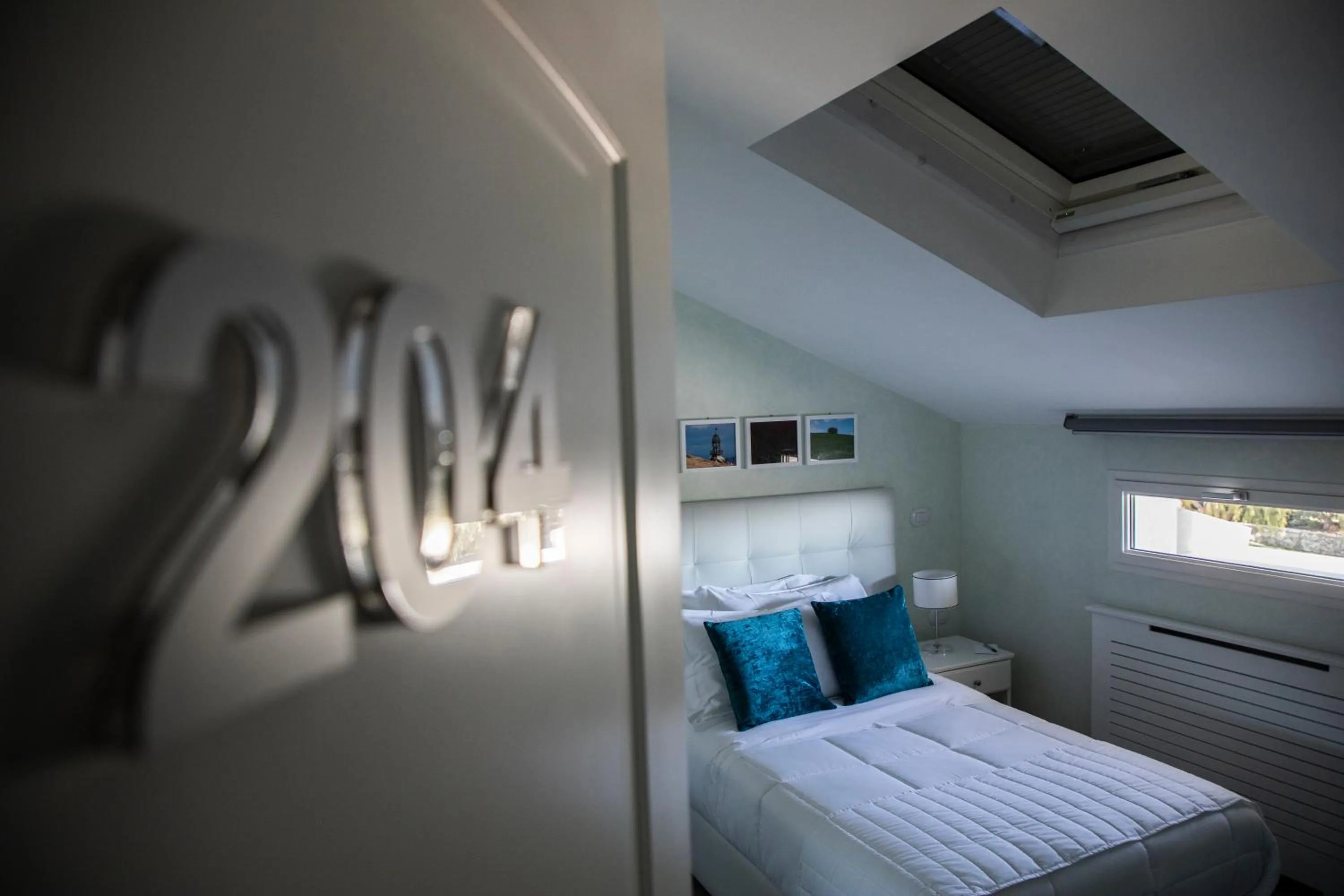 Bed in Hotel Villa Flora Relais