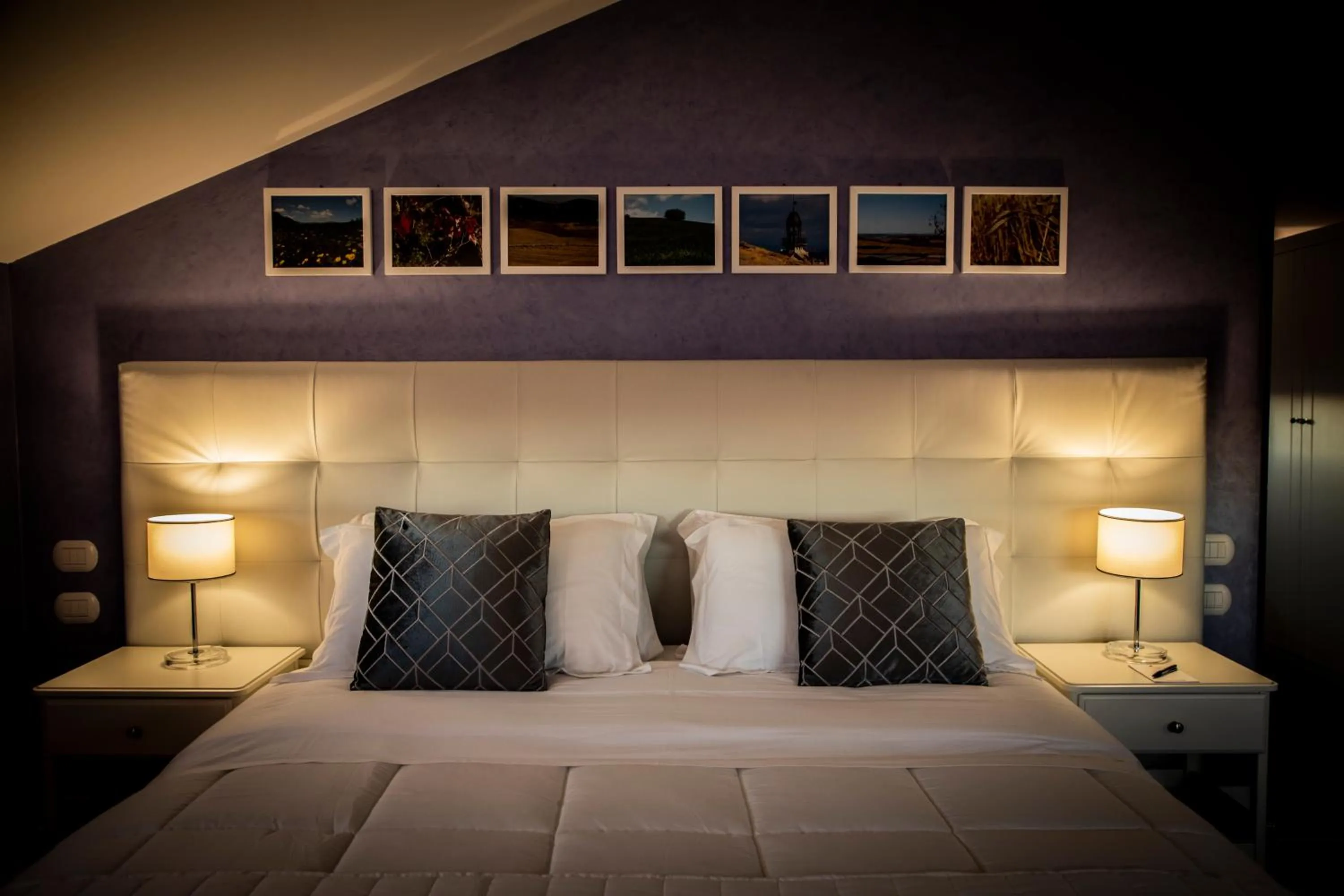 Bed in Hotel Villa Flora Relais