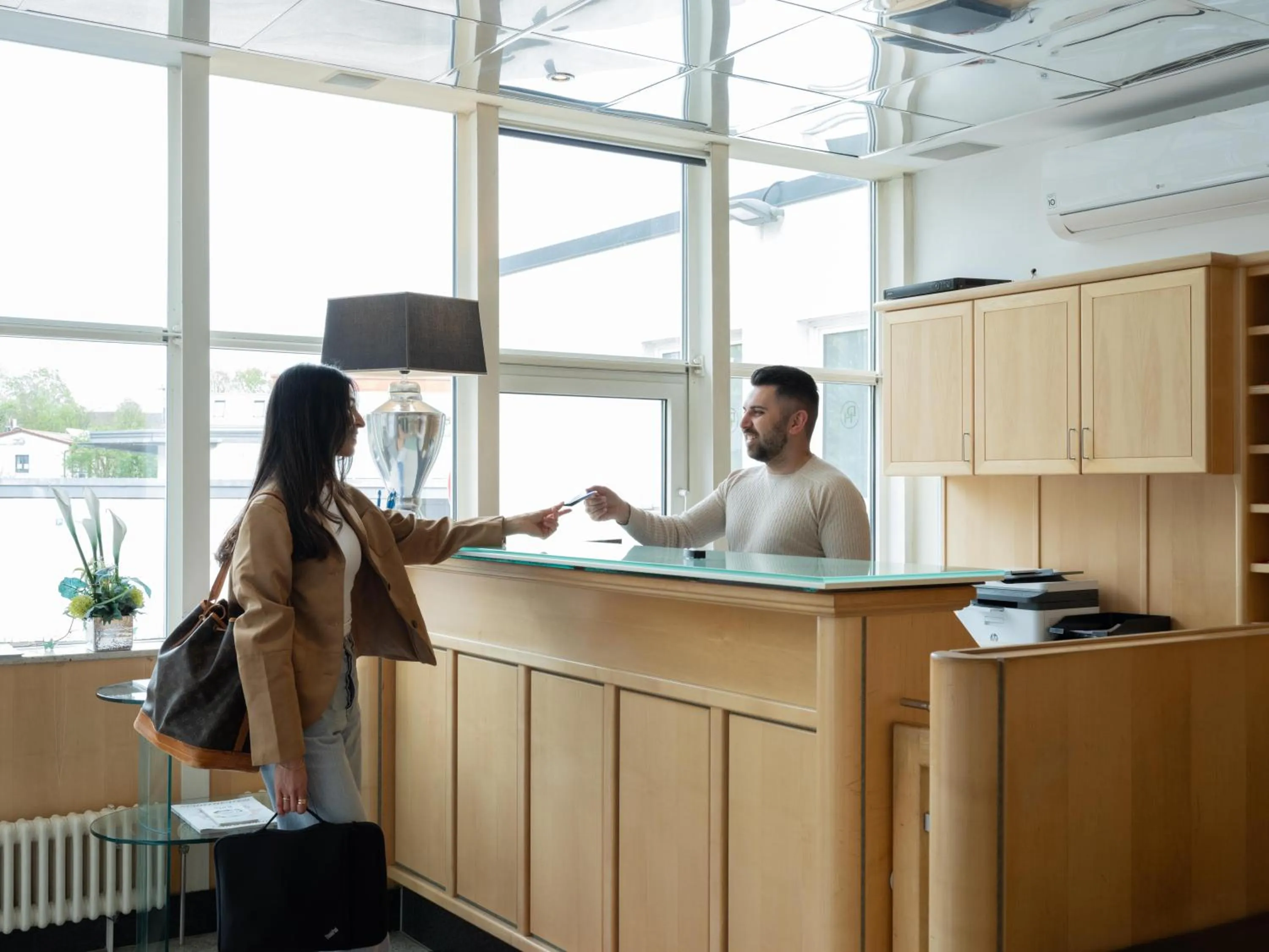 Lobby or reception in DONAUHOTEL Ingolstadt