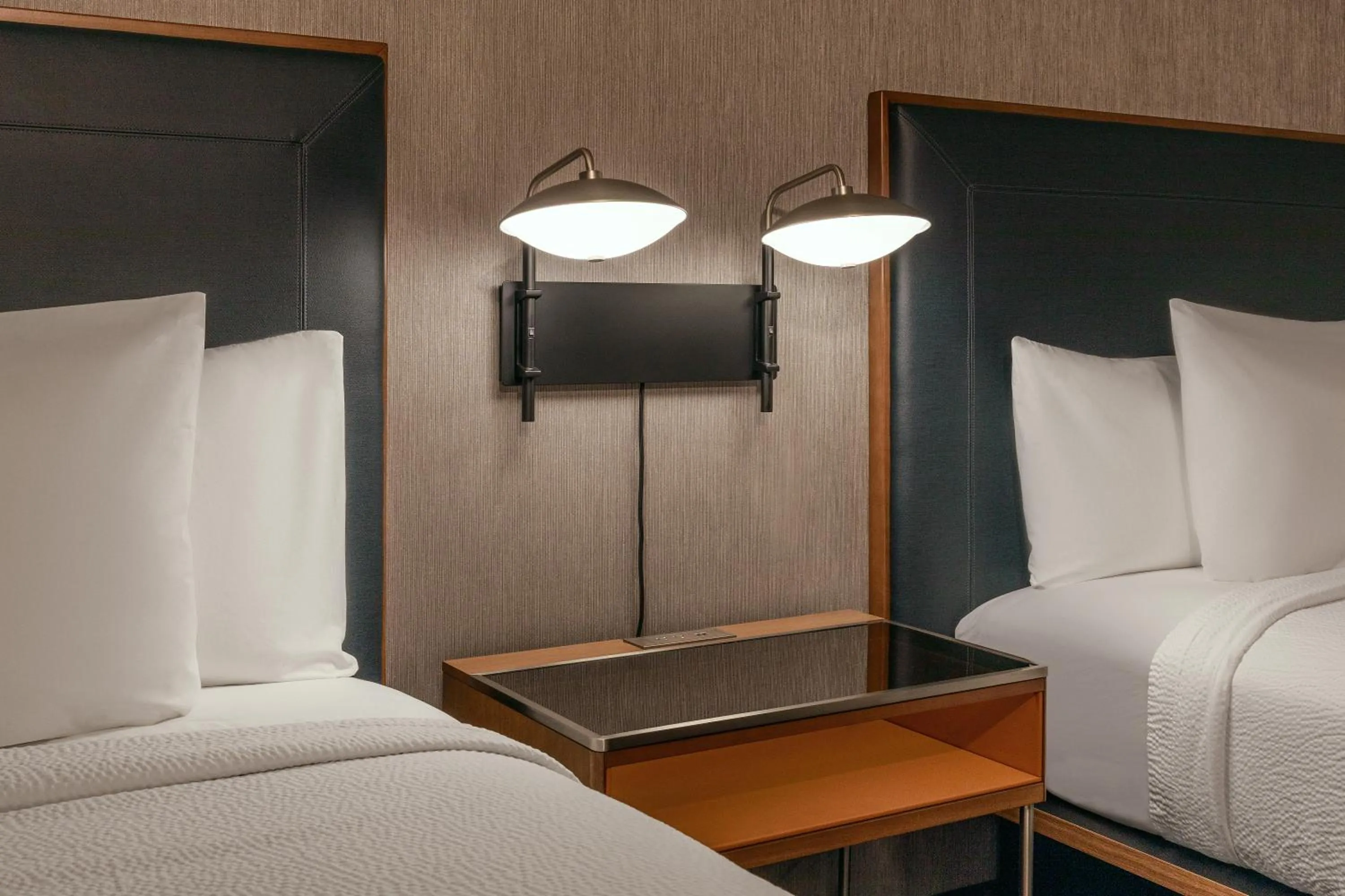 View (from property/room), Bed in Courtyard by Marriott Oneonta