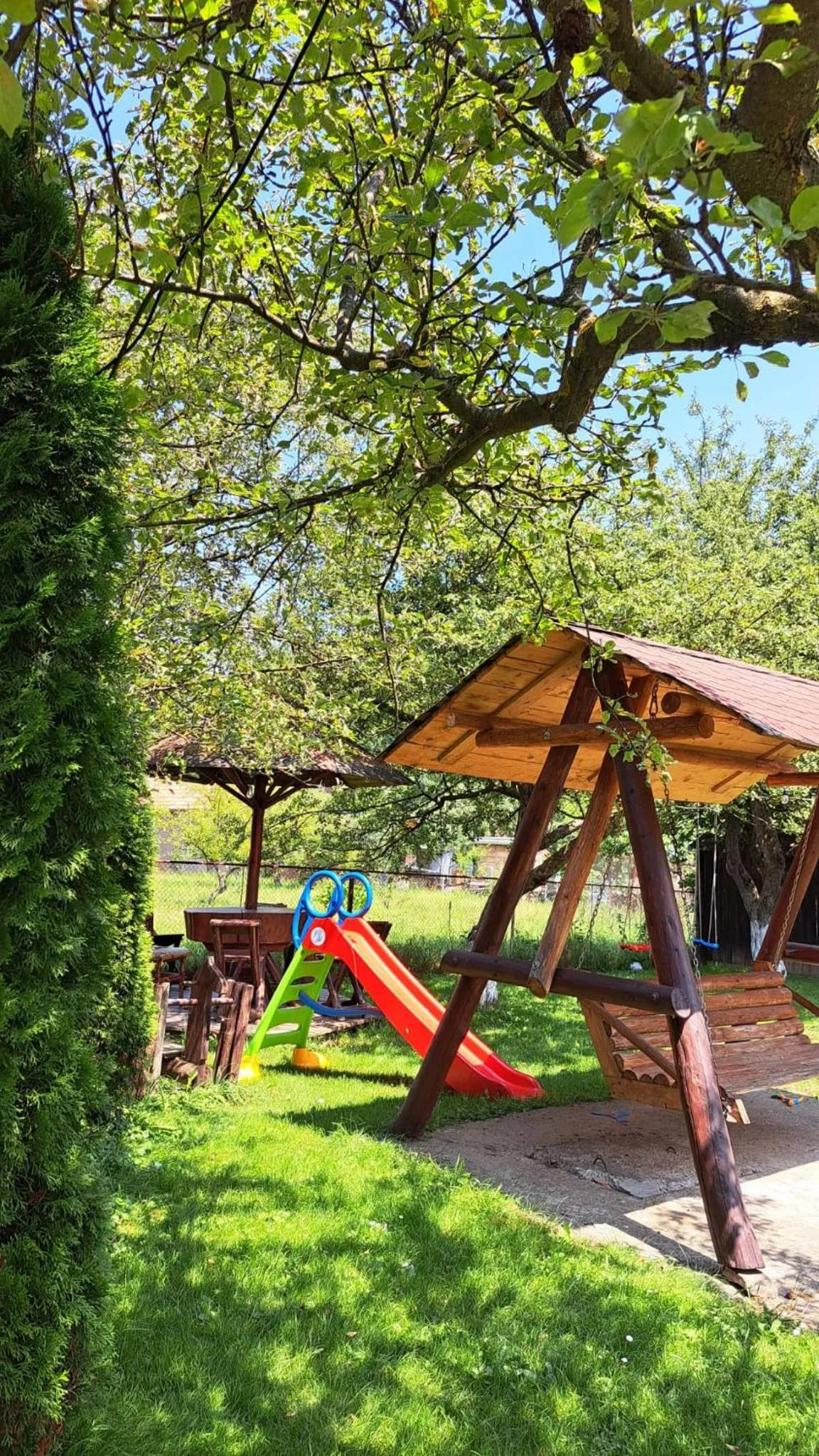 Garden in Pensiunea Luminita