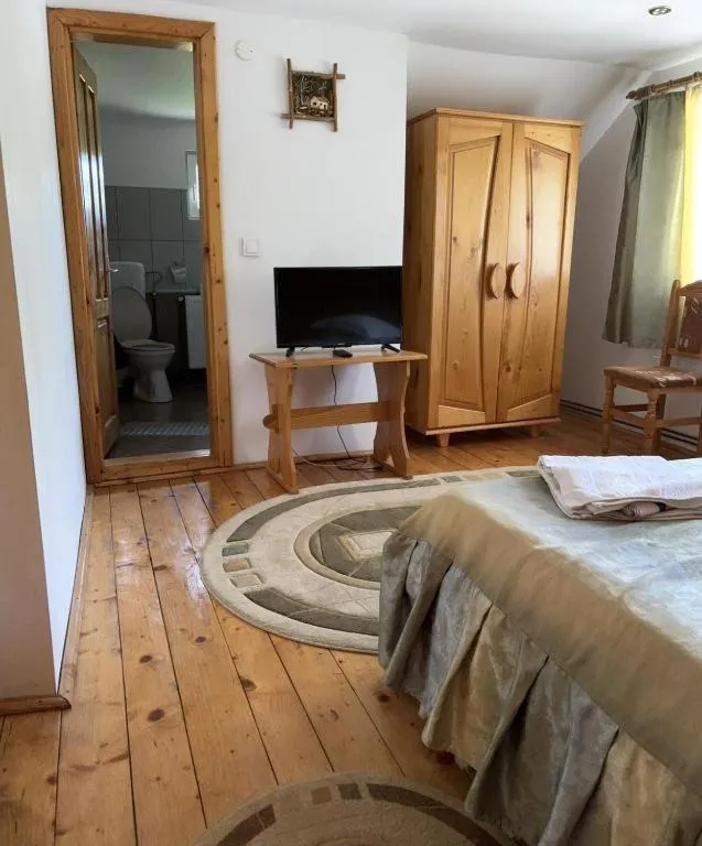 Bed in Pensiunea Luminita