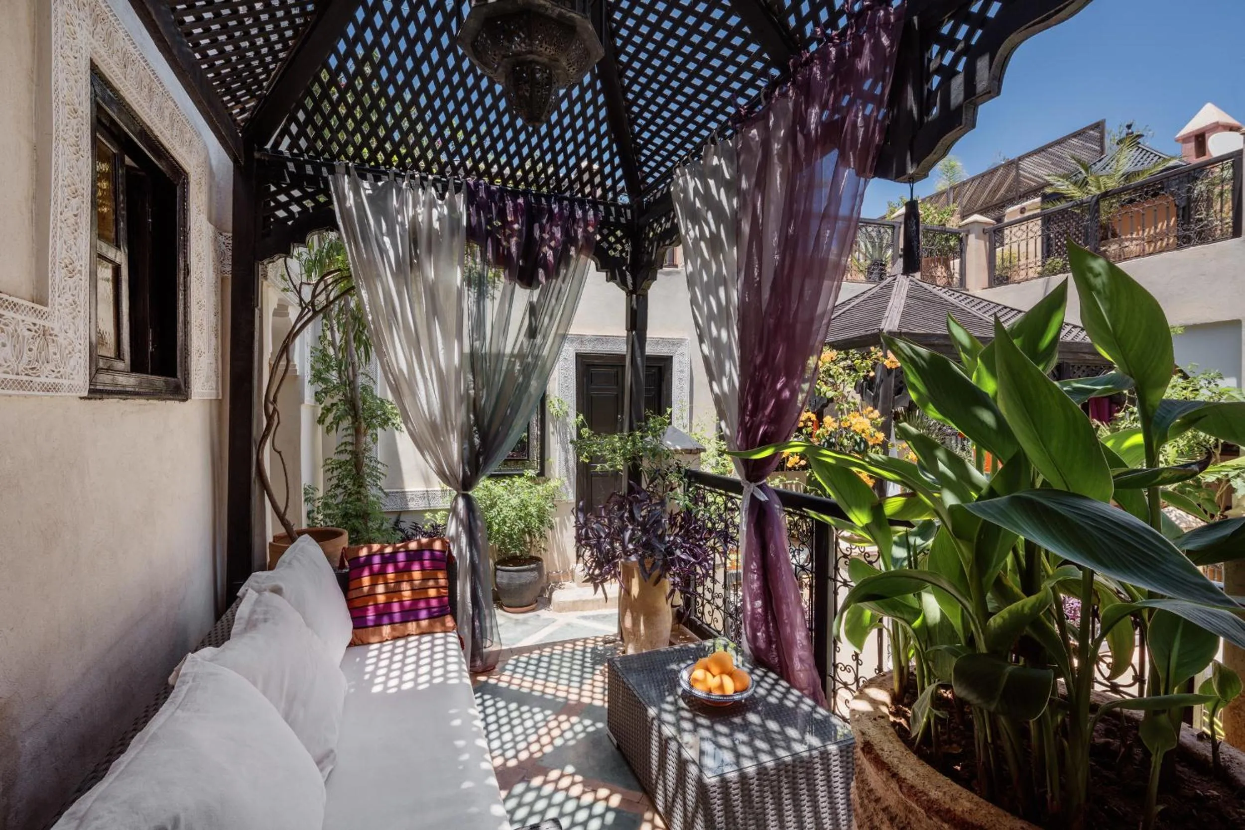 Balcony/Terrace in Riad Dar El Souk