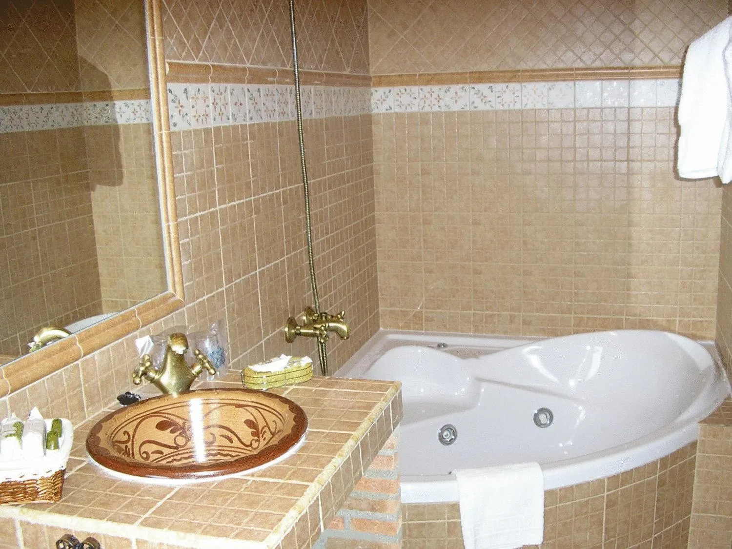 Bathroom in Hotel Palacio Guzmanes