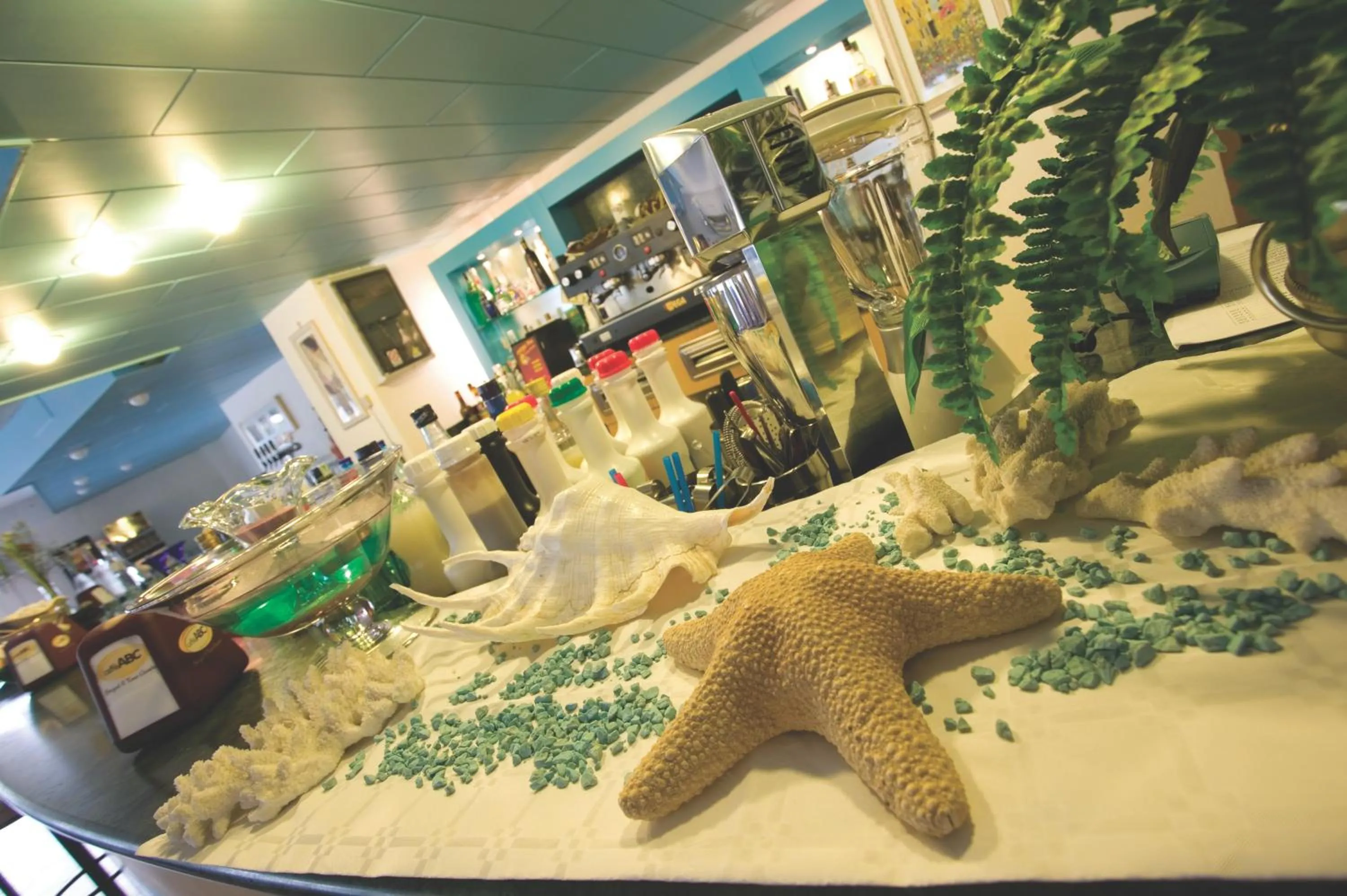 Decorative detail in Hotel Zenith