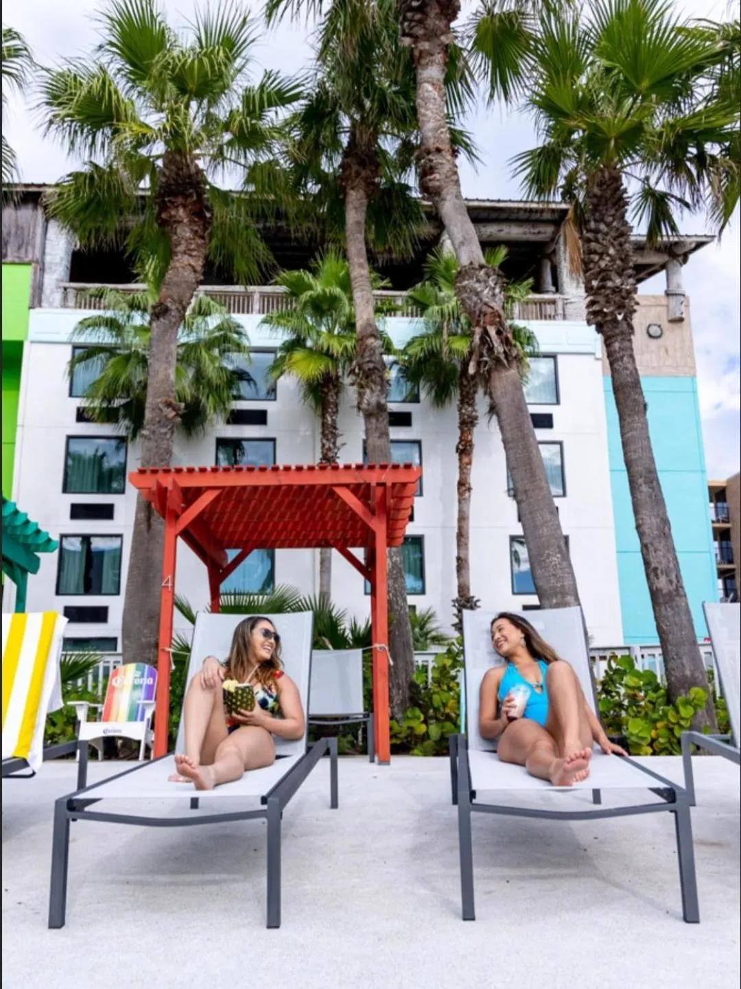 sunbed in Holiday Inn Resort South Padre Island-Beach Front by IHG