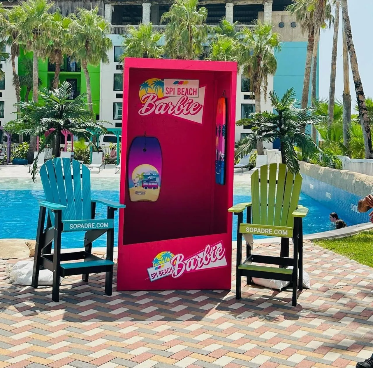 sunbed in Holiday Inn Resort South Padre Island-Beach Front by IHG